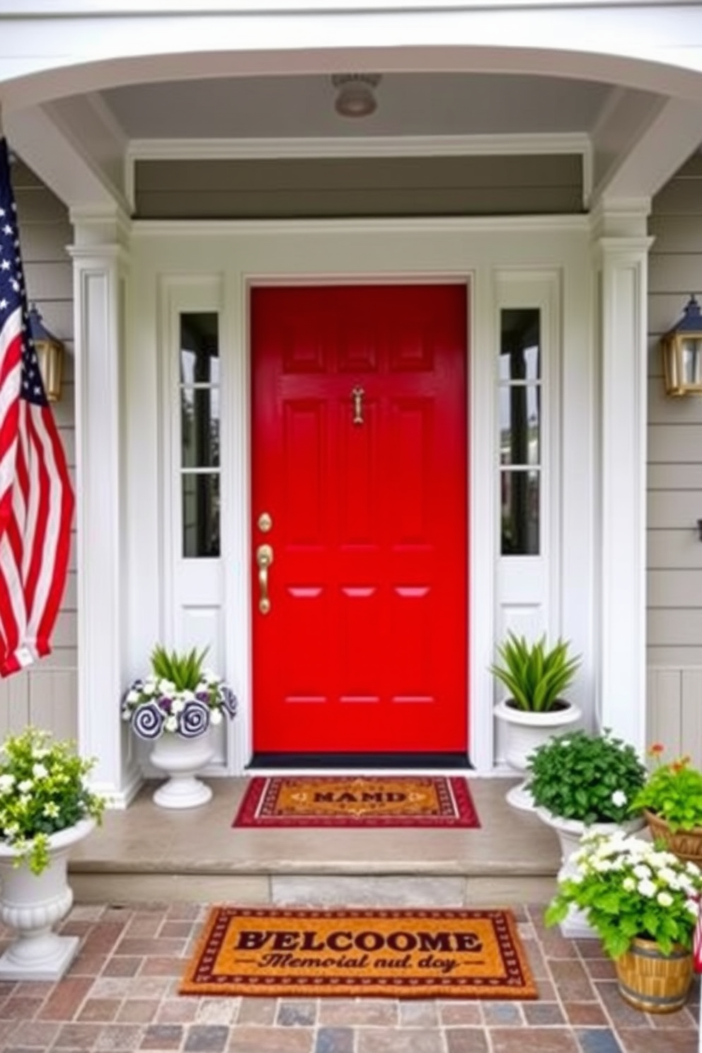 Memorial Day Entryway Decorating Ideas 10