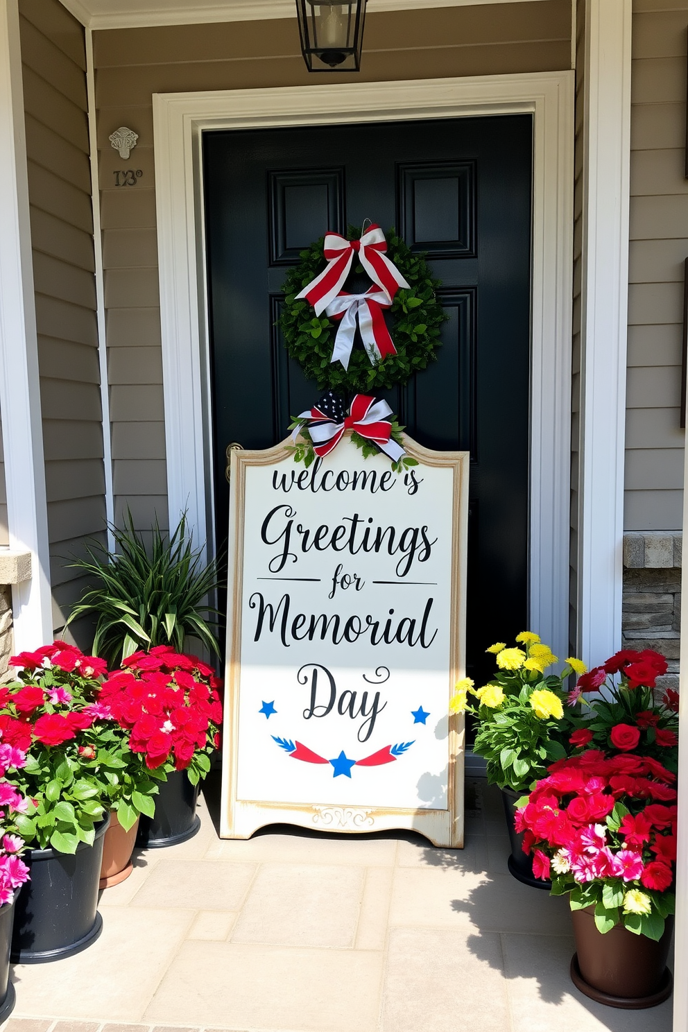 Memorial Day Entryway Decorating Ideas 15