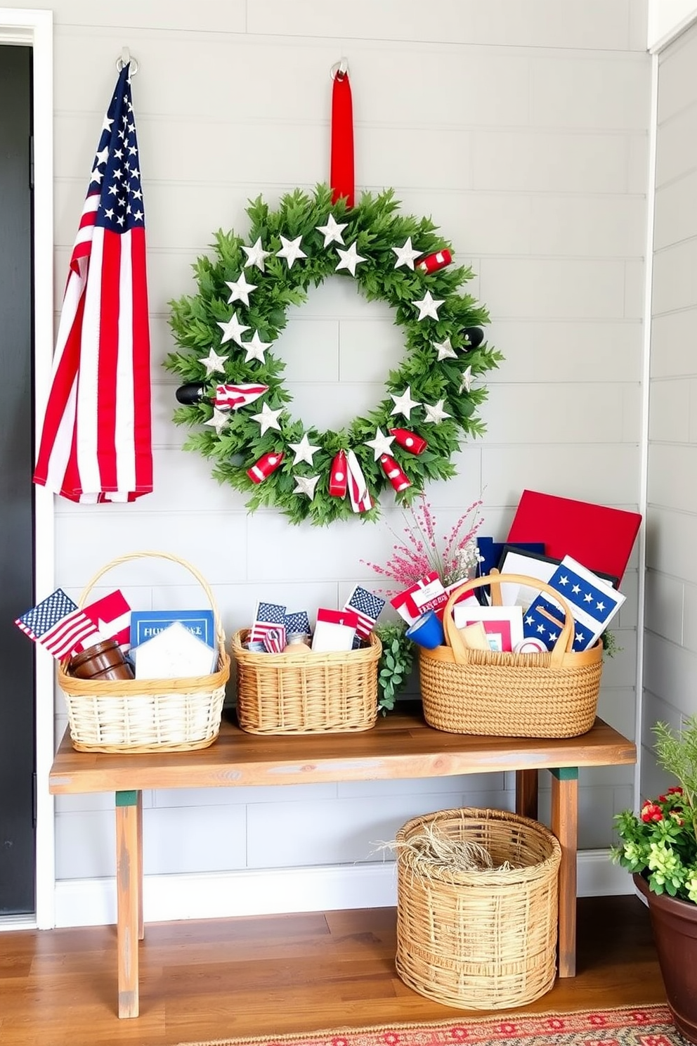 Memorial Day Entryway Decorating Ideas 17