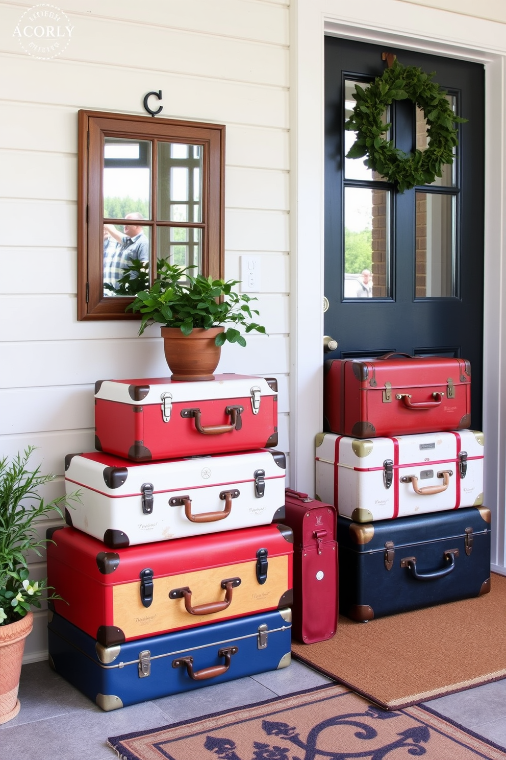 Memorial Day Entryway Decorating Ideas 25