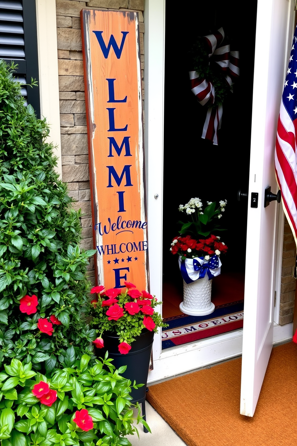 Memorial Day Entryway Decorating Ideas 27