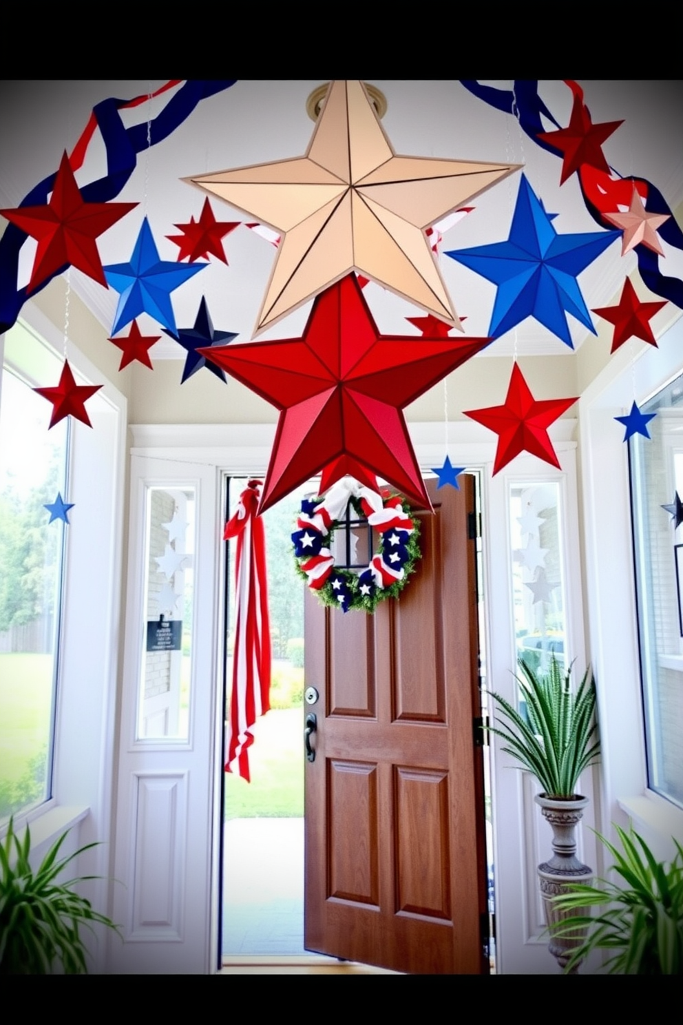 Memorial Day Entryway Decorating Ideas 29