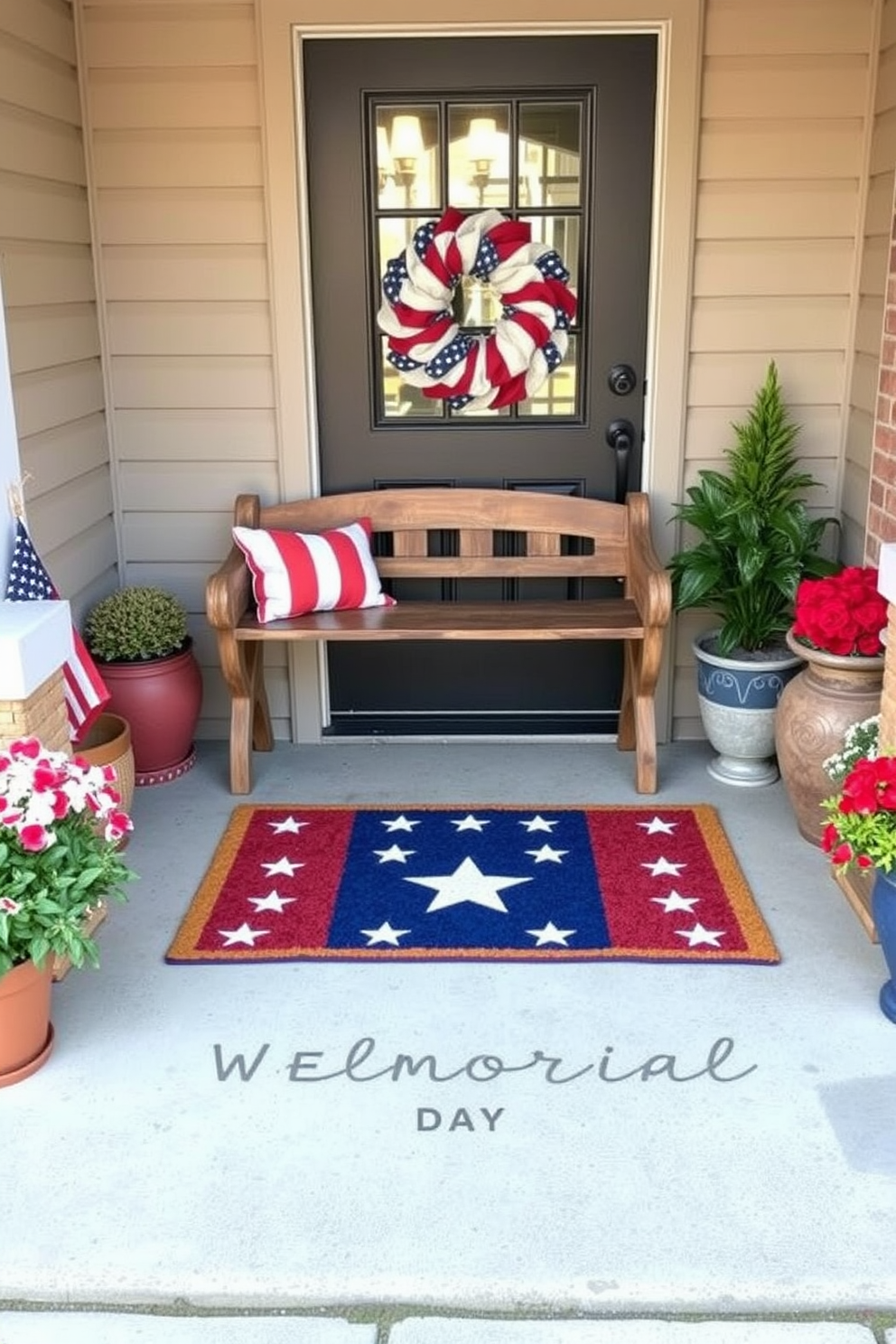 Memorial Day Entryway Decorating Ideas 7