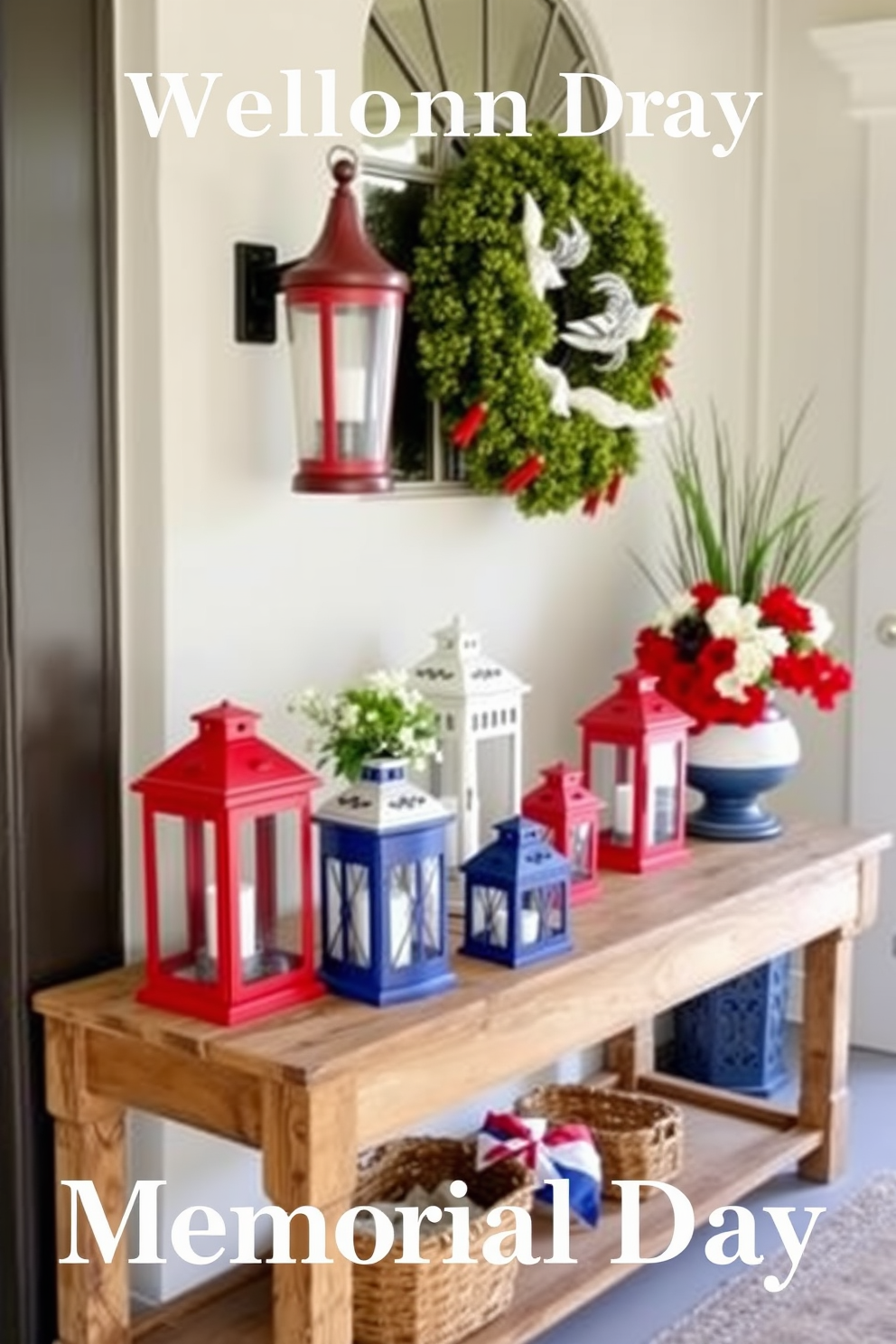 Memorial Day Entryway Decorating Ideas 8