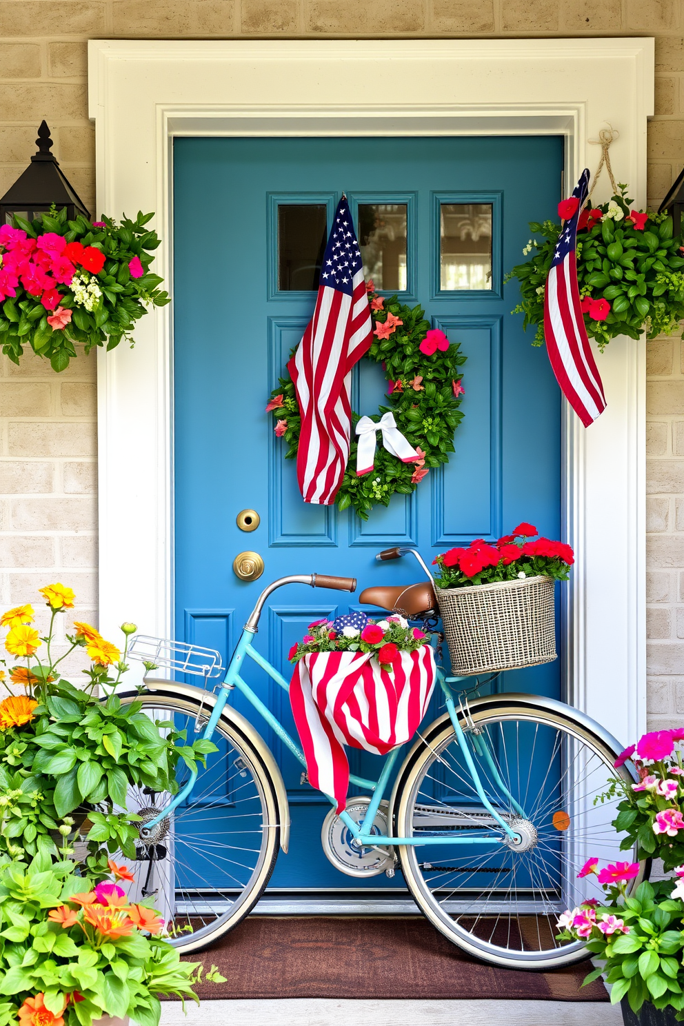 Memorial Day Front Door Decorating Ideas 13