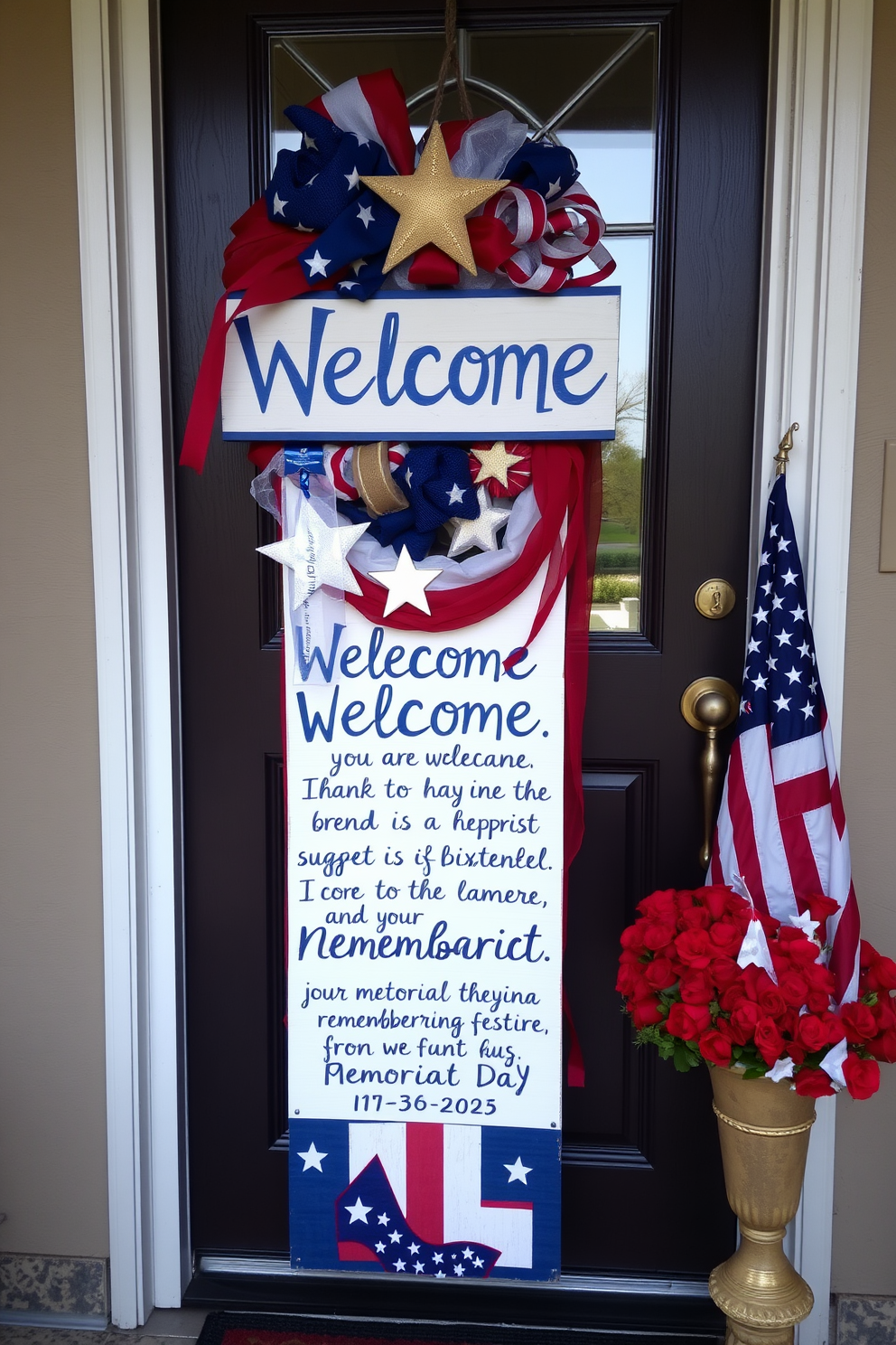 Memorial Day Front Door Decorating Ideas 15