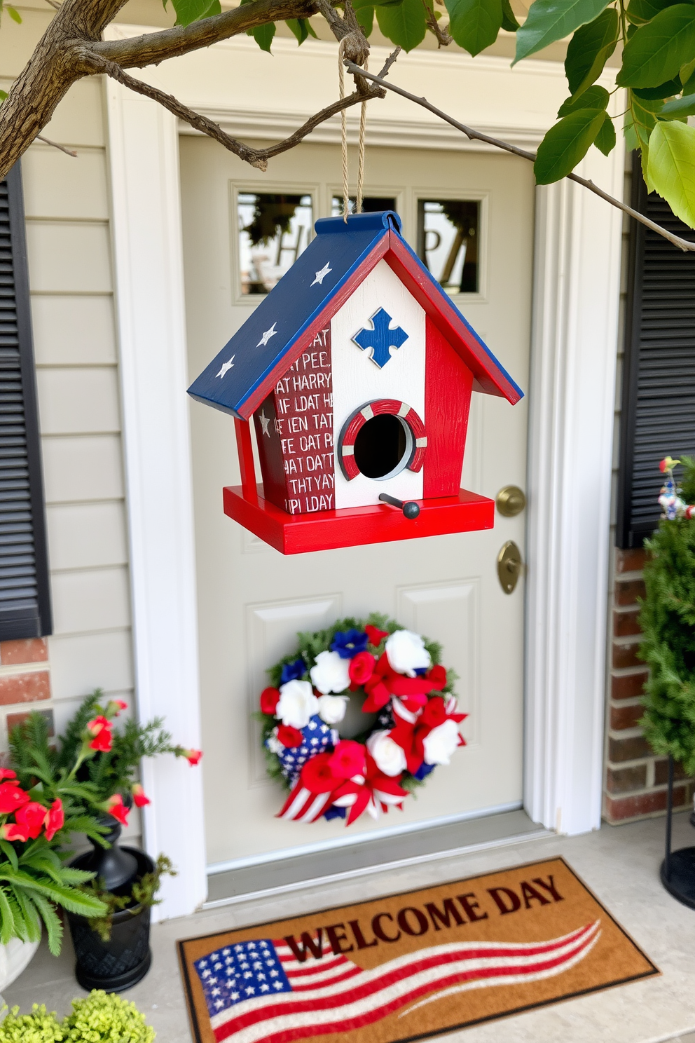 Memorial Day Front Door Decorating Ideas 17