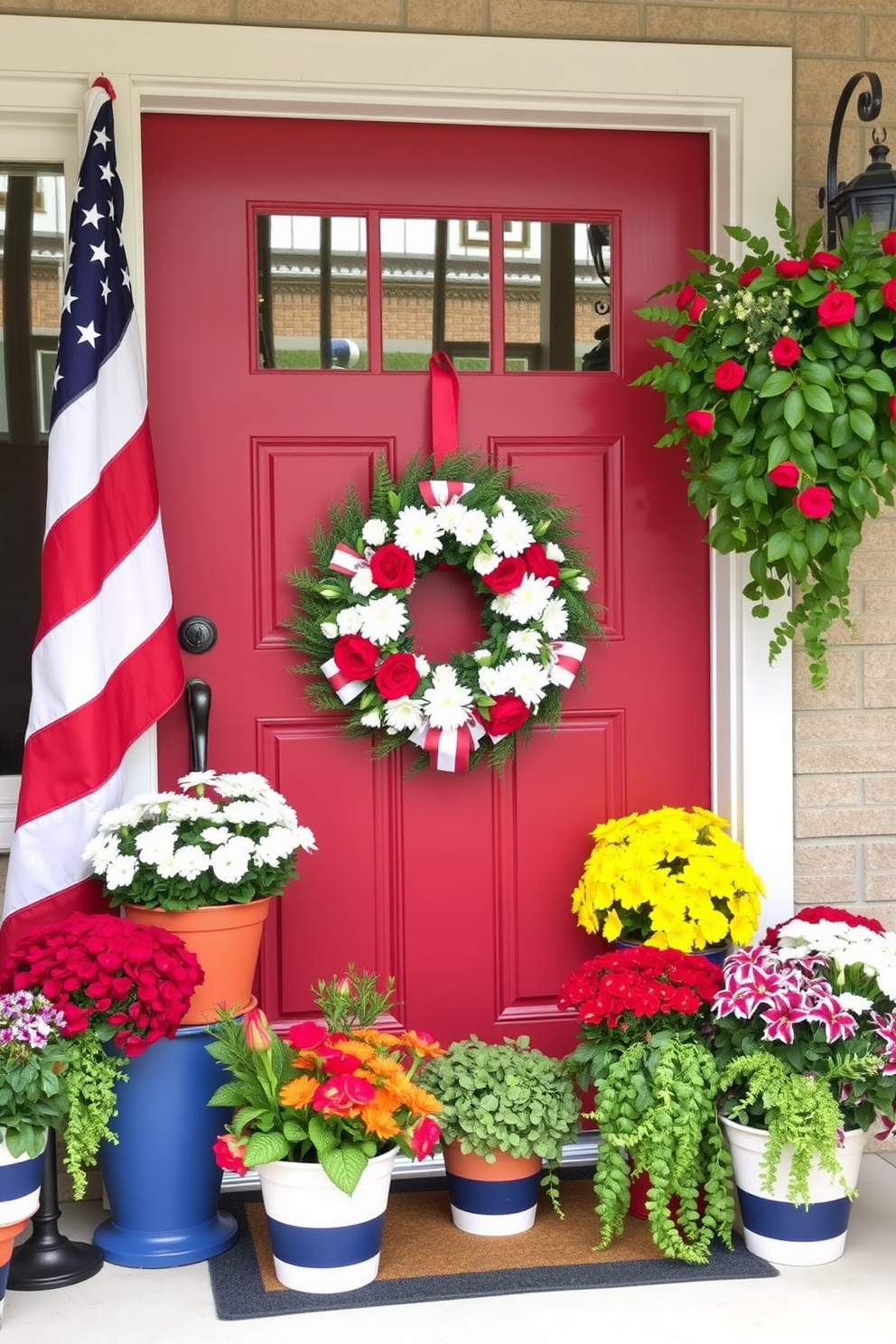 Memorial Day Front Door Decorating Ideas 23