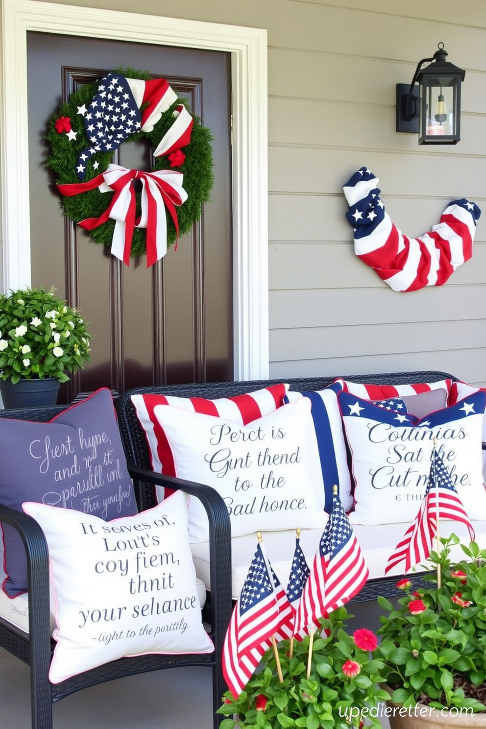 Memorial Day Front Door Decorating Ideas 24