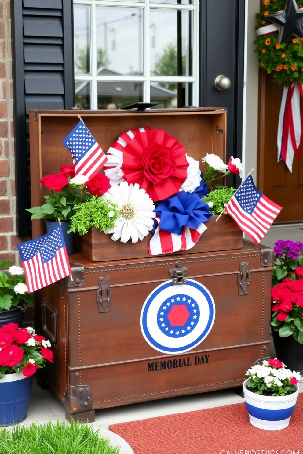 Memorial Day Front Door Decorating Ideas 25