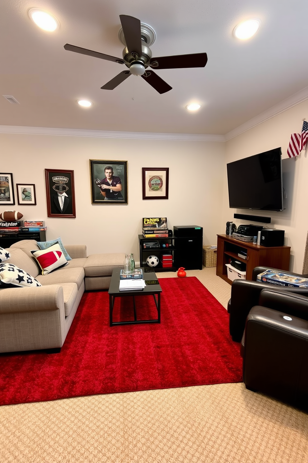 Memorial Day Game Room Decorating Ideas 11