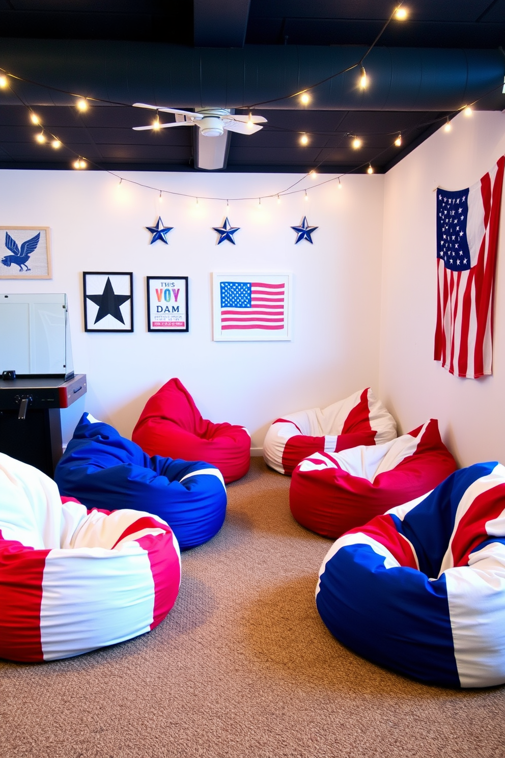 Memorial Day Game Room Decorating Ideas 14