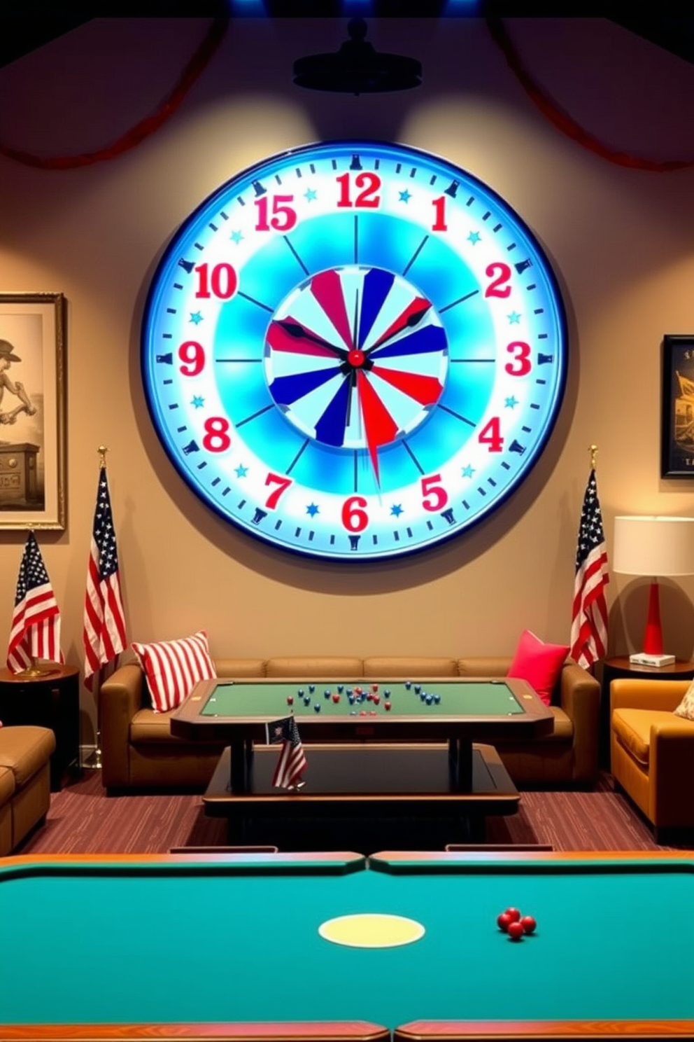 Memorial Day Game Room Decorating Ideas 15