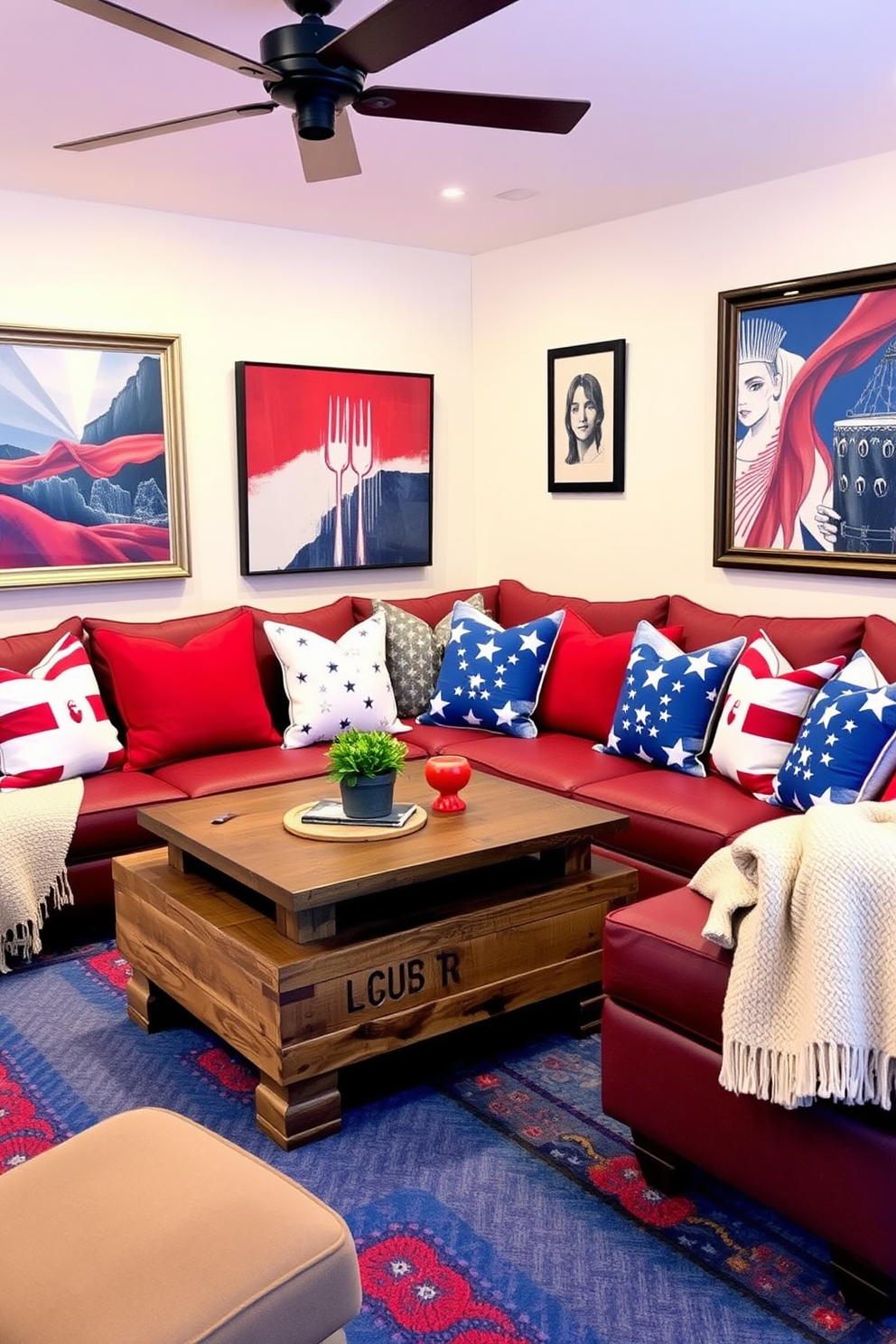 Memorial Day Game Room Decorating Ideas 2