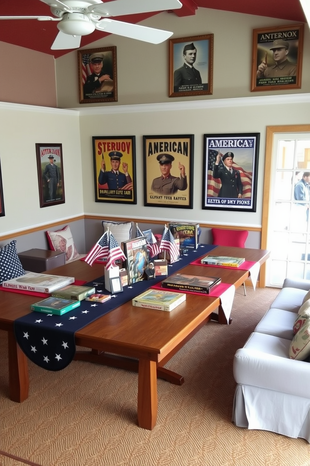 Memorial Day Game Room Decorating Ideas 22