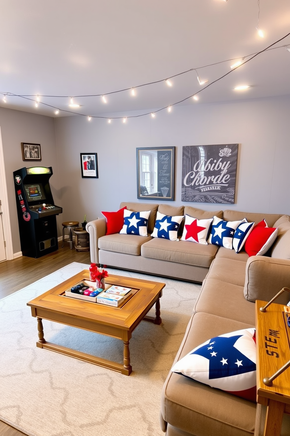 Memorial Day Game Room Decorating Ideas 29