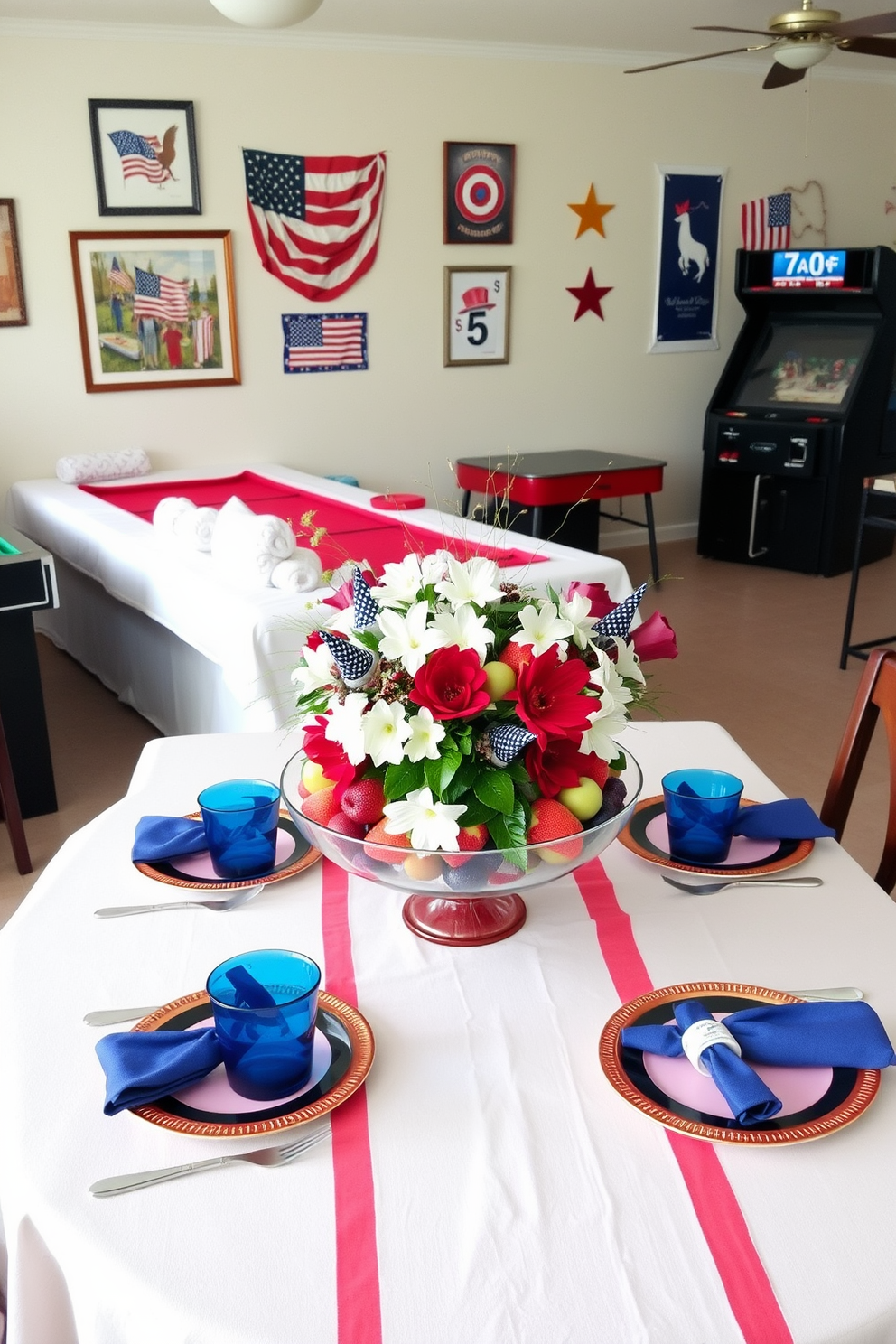 Memorial Day Game Room Decorating Ideas 3