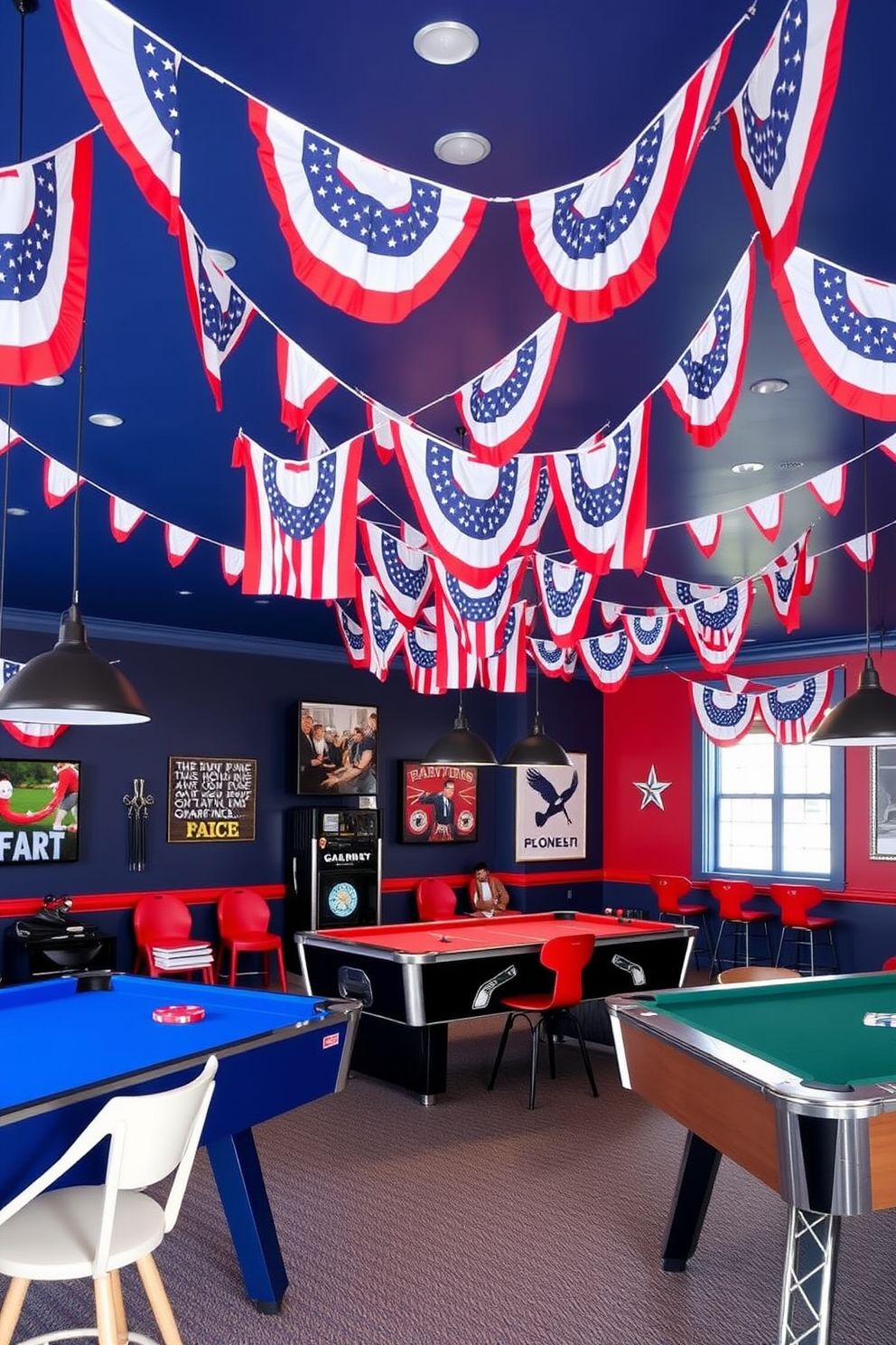 Memorial Day Game Room Decorating Ideas 8