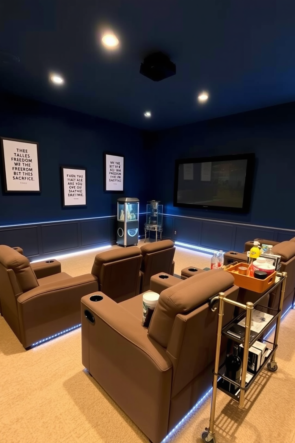 Memorial Day Home Theater Decorating Ideas 16