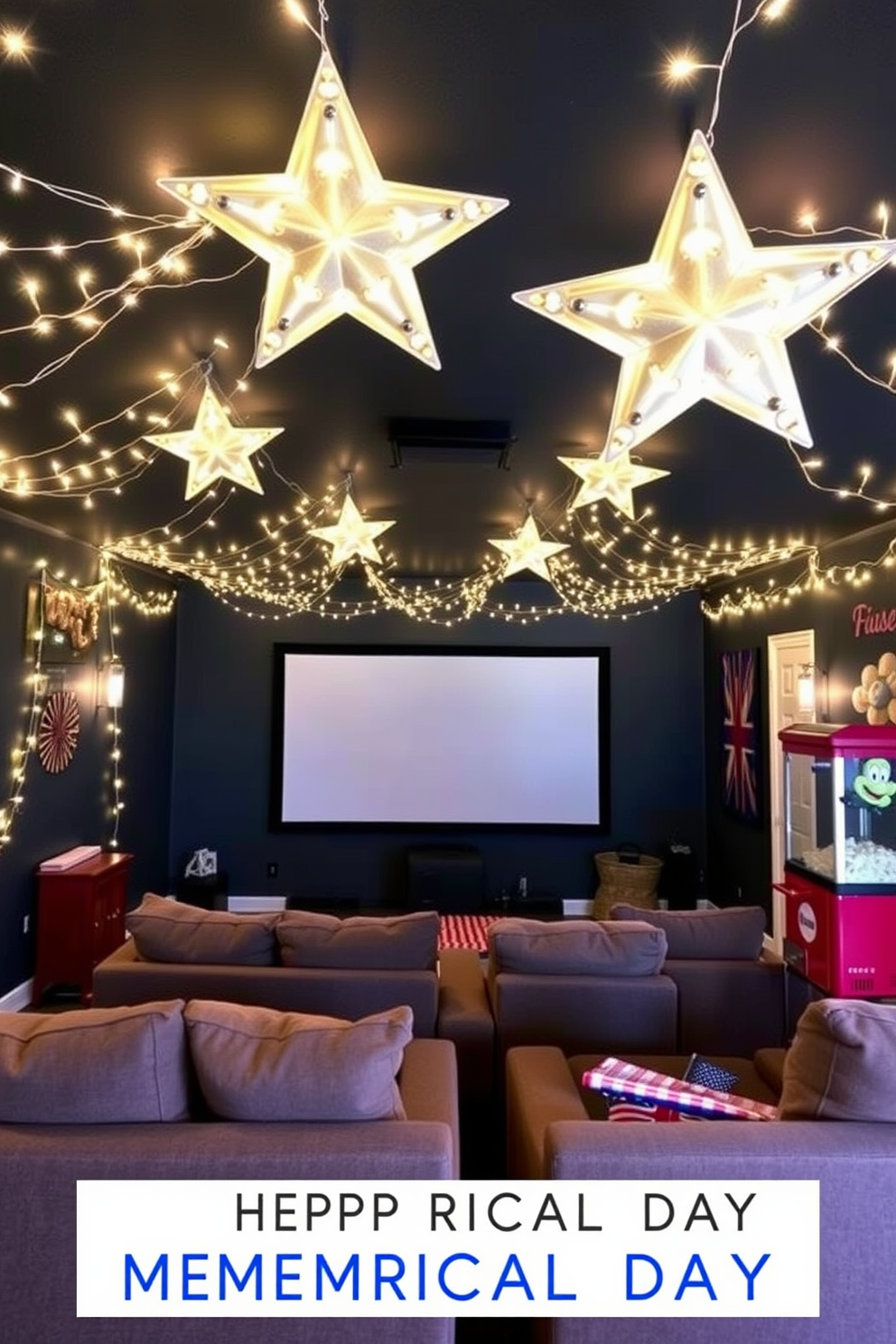 Memorial Day Home Theater Decorating Ideas 20