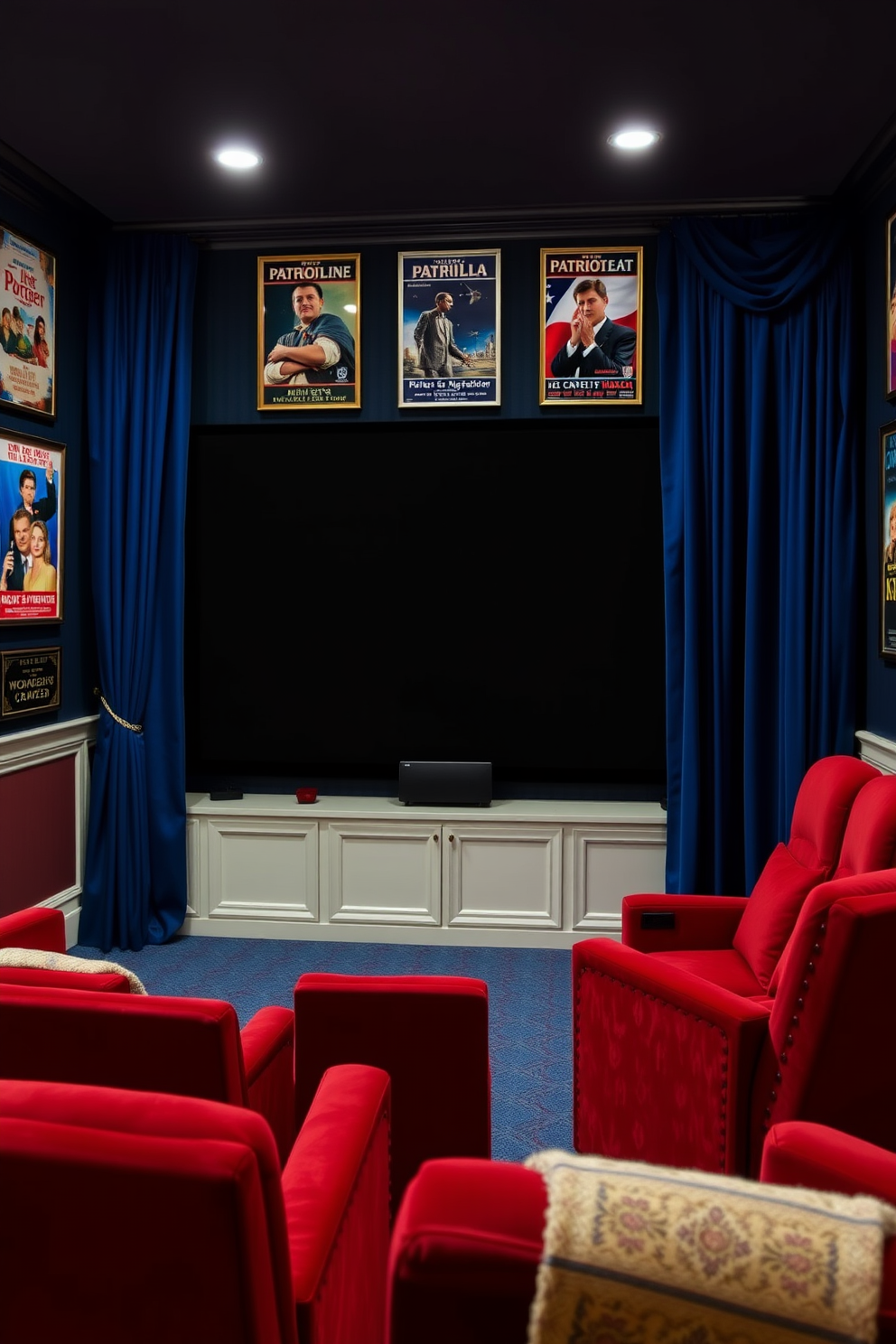 Memorial Day Home Theater Decorating Ideas 3