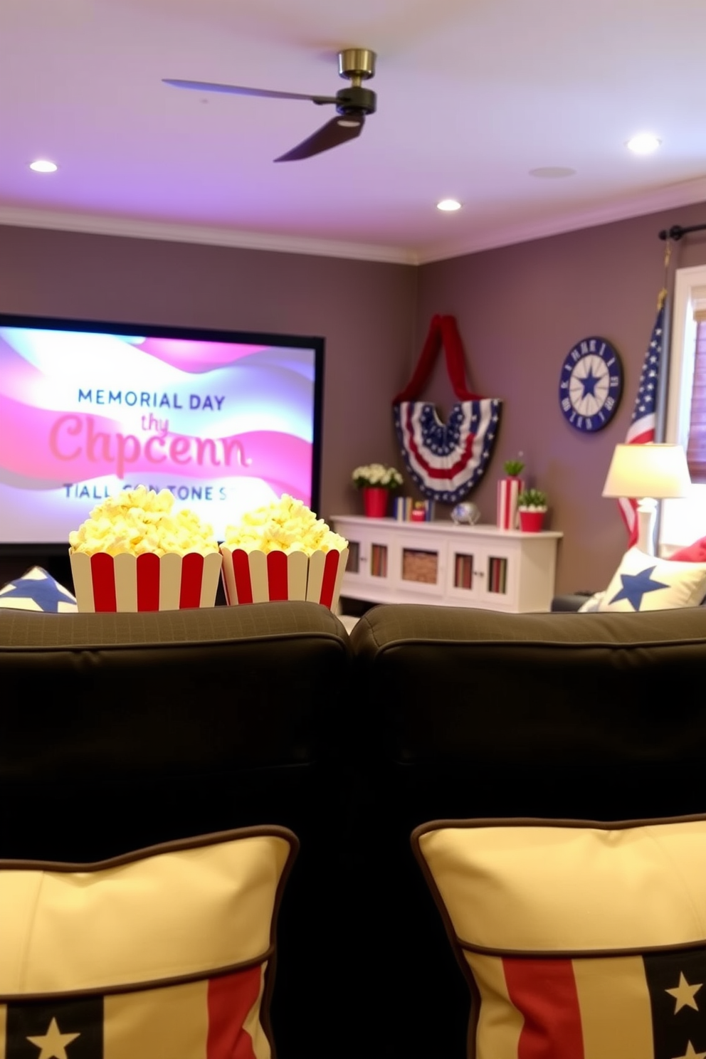 Memorial Day Home Theater Decorating Ideas 7