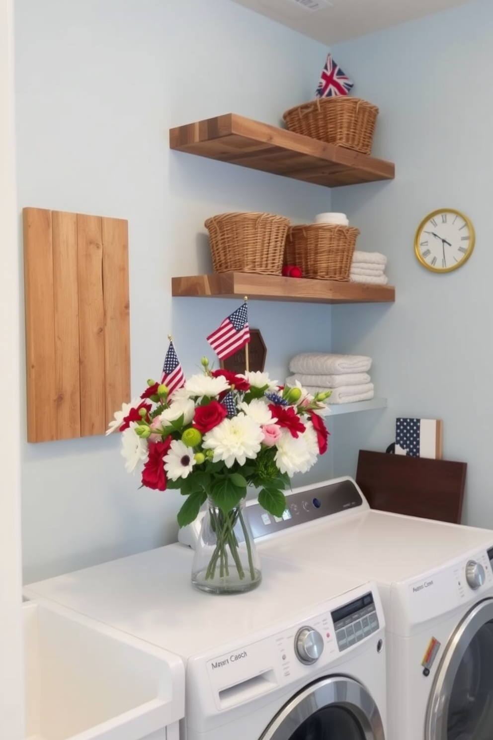 Memorial Day Laundry Room Decorating Ideas 3