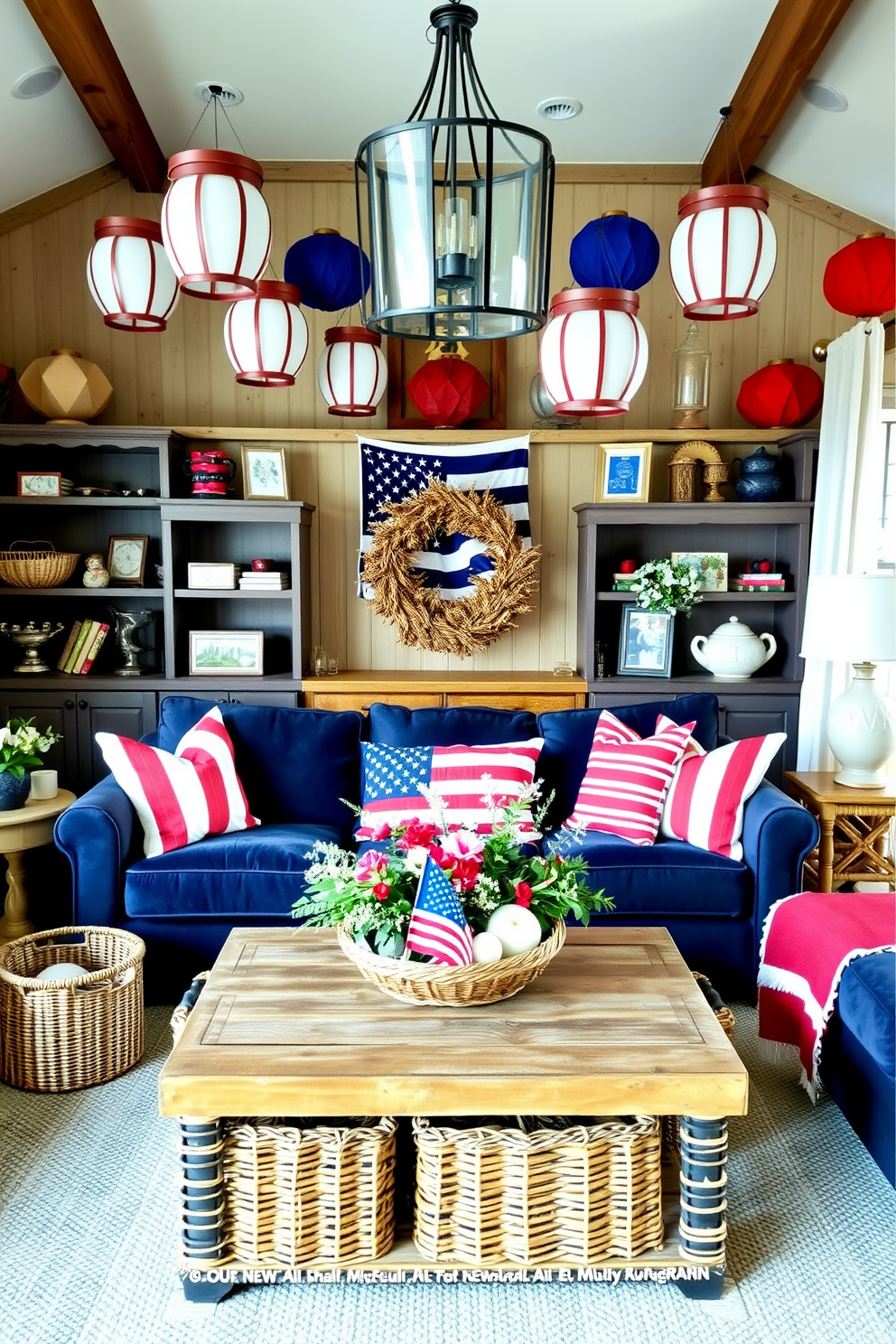 Memorial Day Living Room Decorating Ideas 22