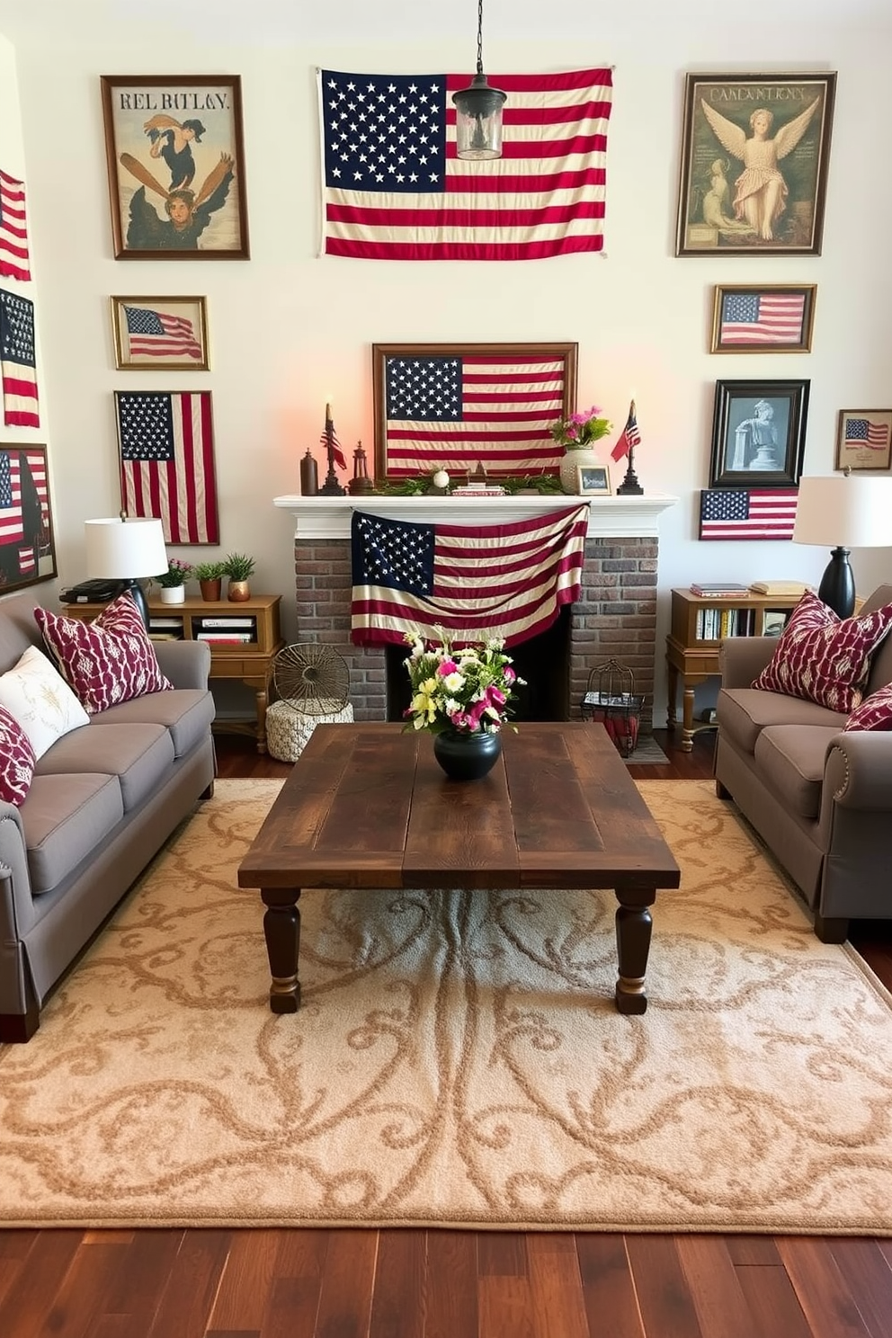 Memorial Day Living Room Decorating Ideas 4