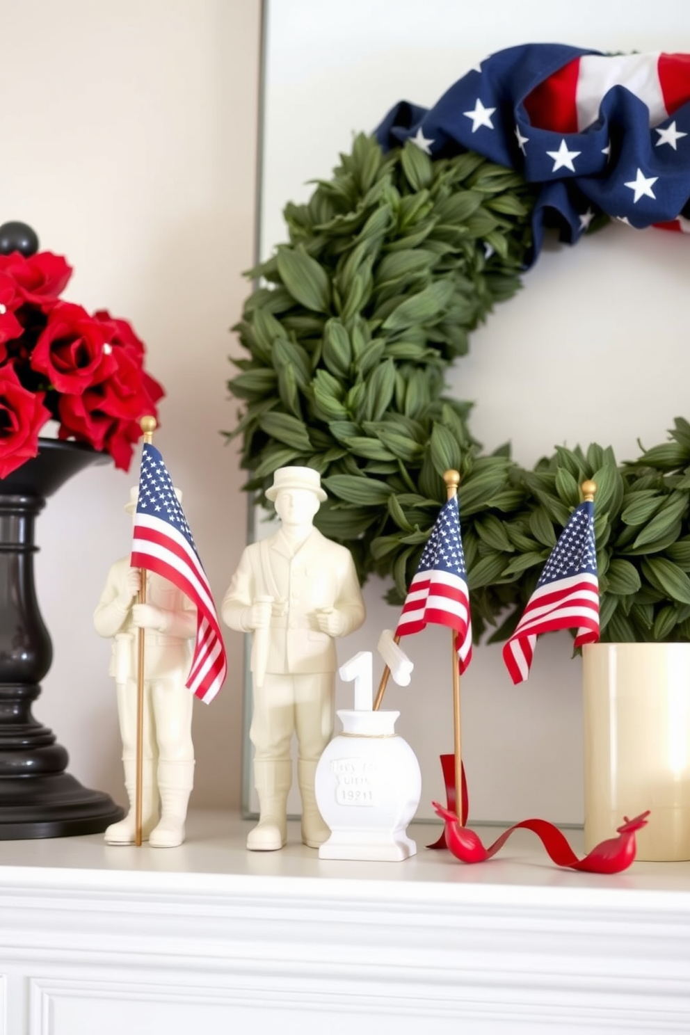 Memorial Day Mantel Decorating Ideas 13