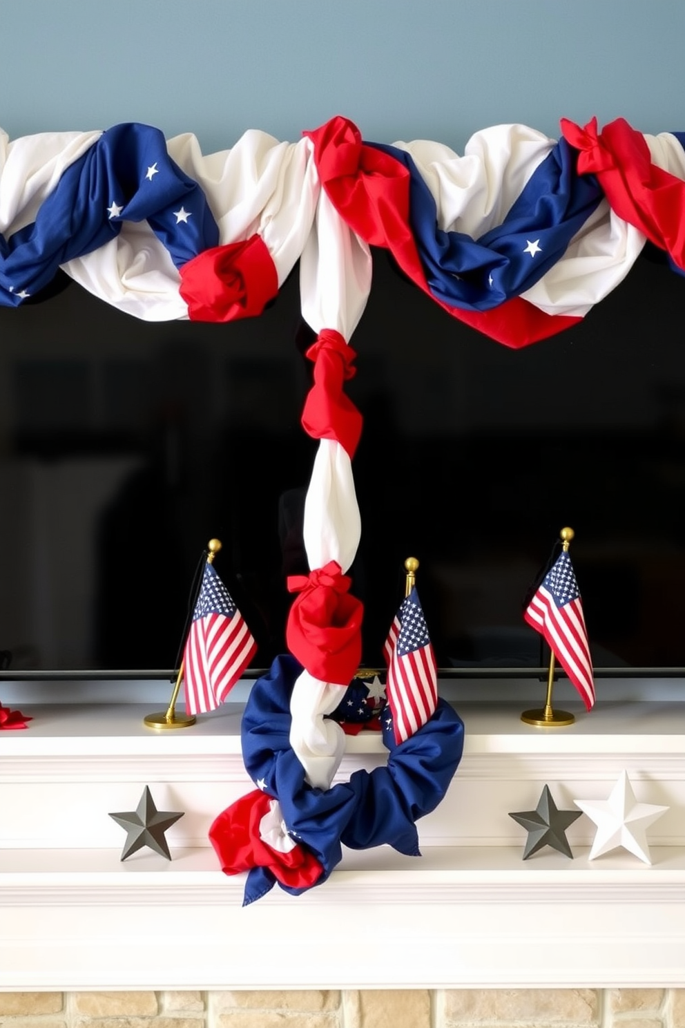 Memorial Day Mantel Decorating Ideas 14