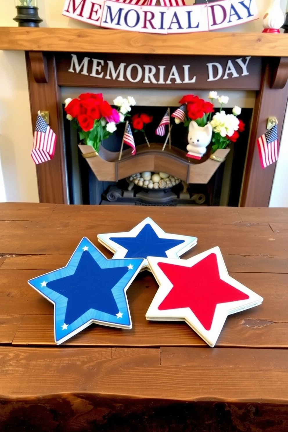 Memorial Day Mantel Decorating Ideas 26