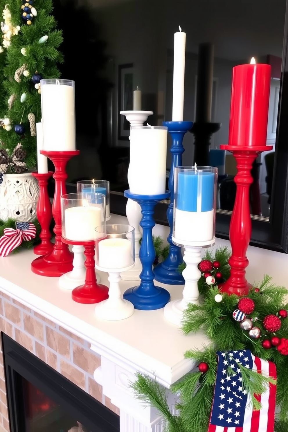 Memorial Day Mantel Decorating Ideas 5