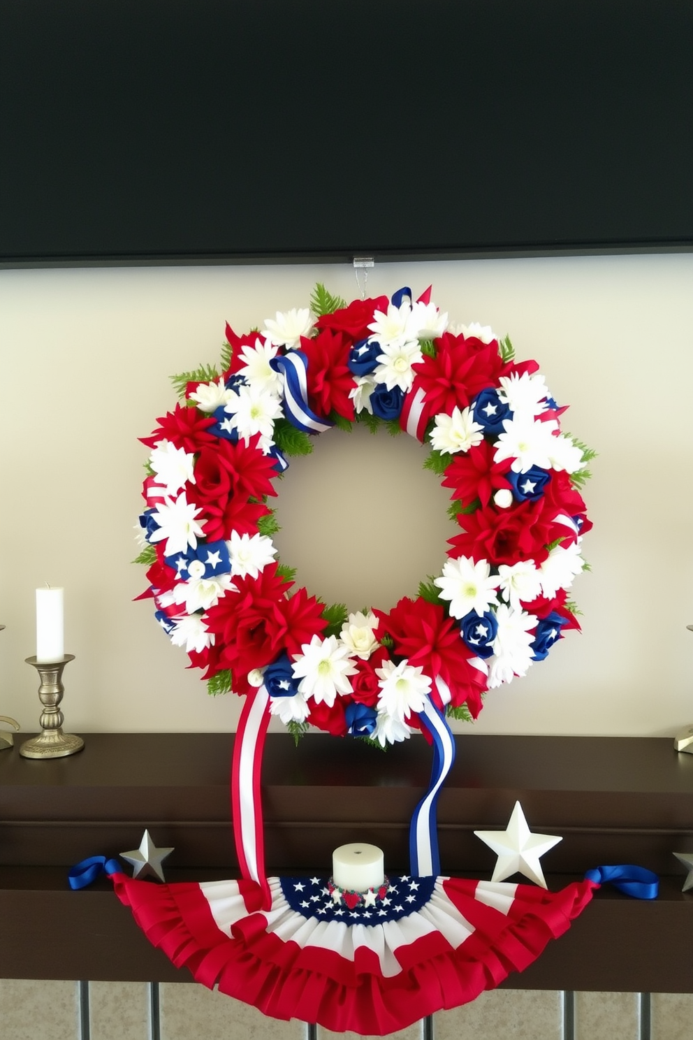 Memorial Day Mantel Decorating Ideas 7