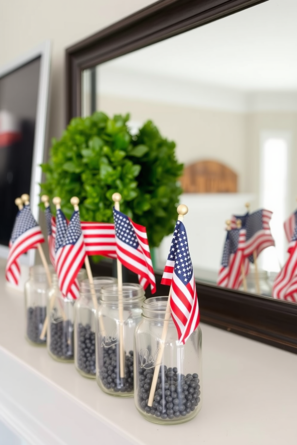 Memorial Day Mantel Decorating Ideas 8