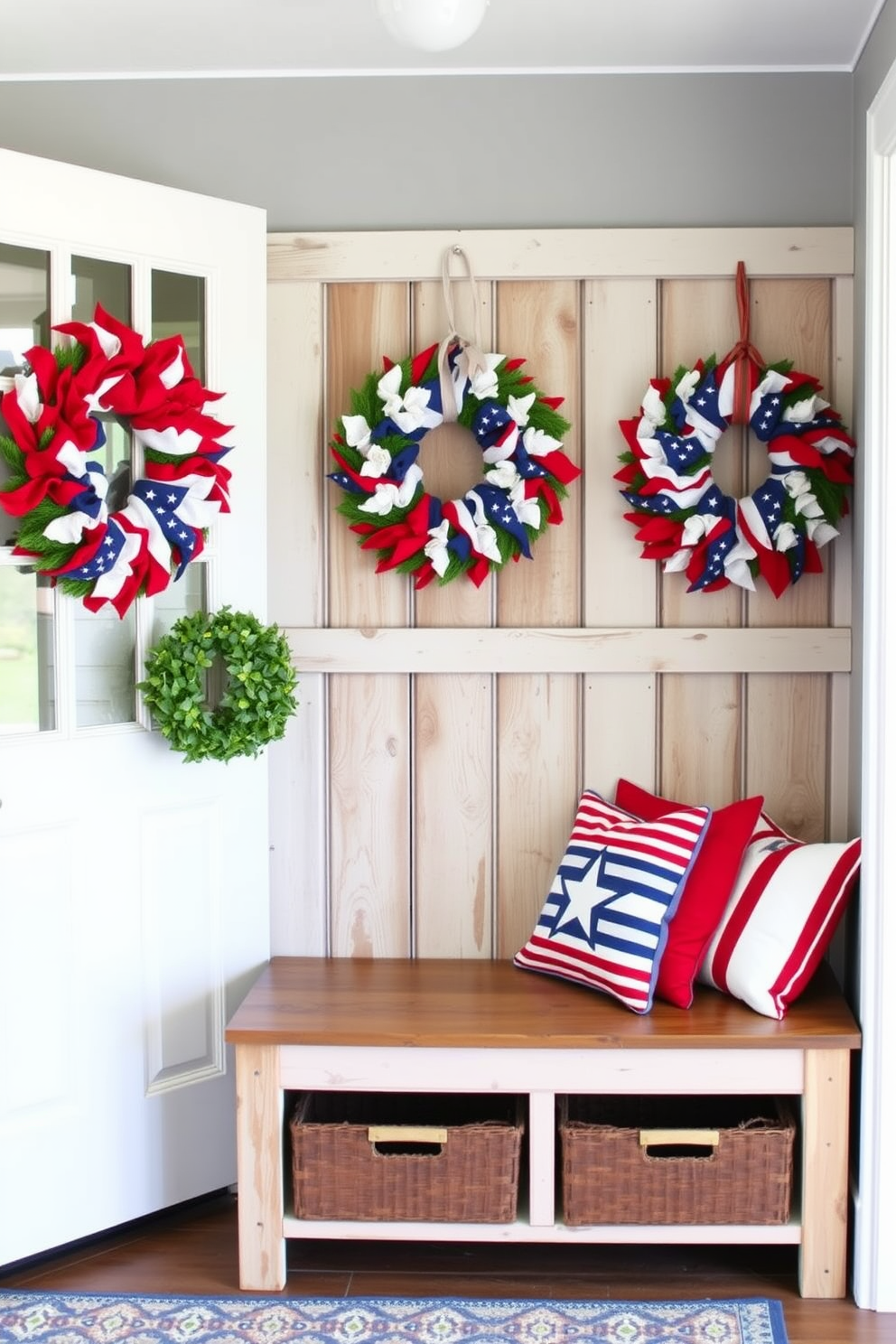 Memorial Day Mudroom Decorating Ideas 1