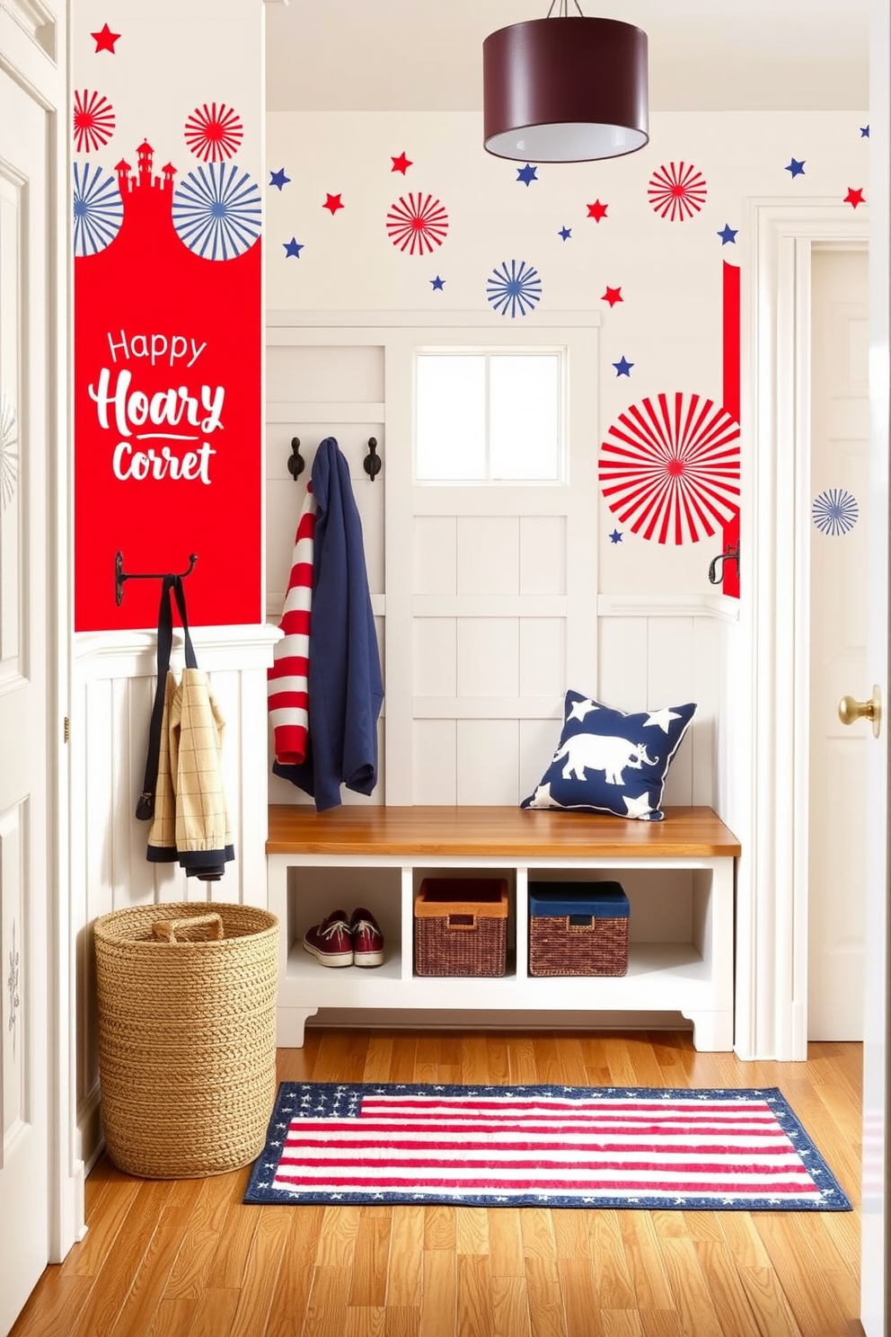 Memorial Day Mudroom Decorating Ideas 25