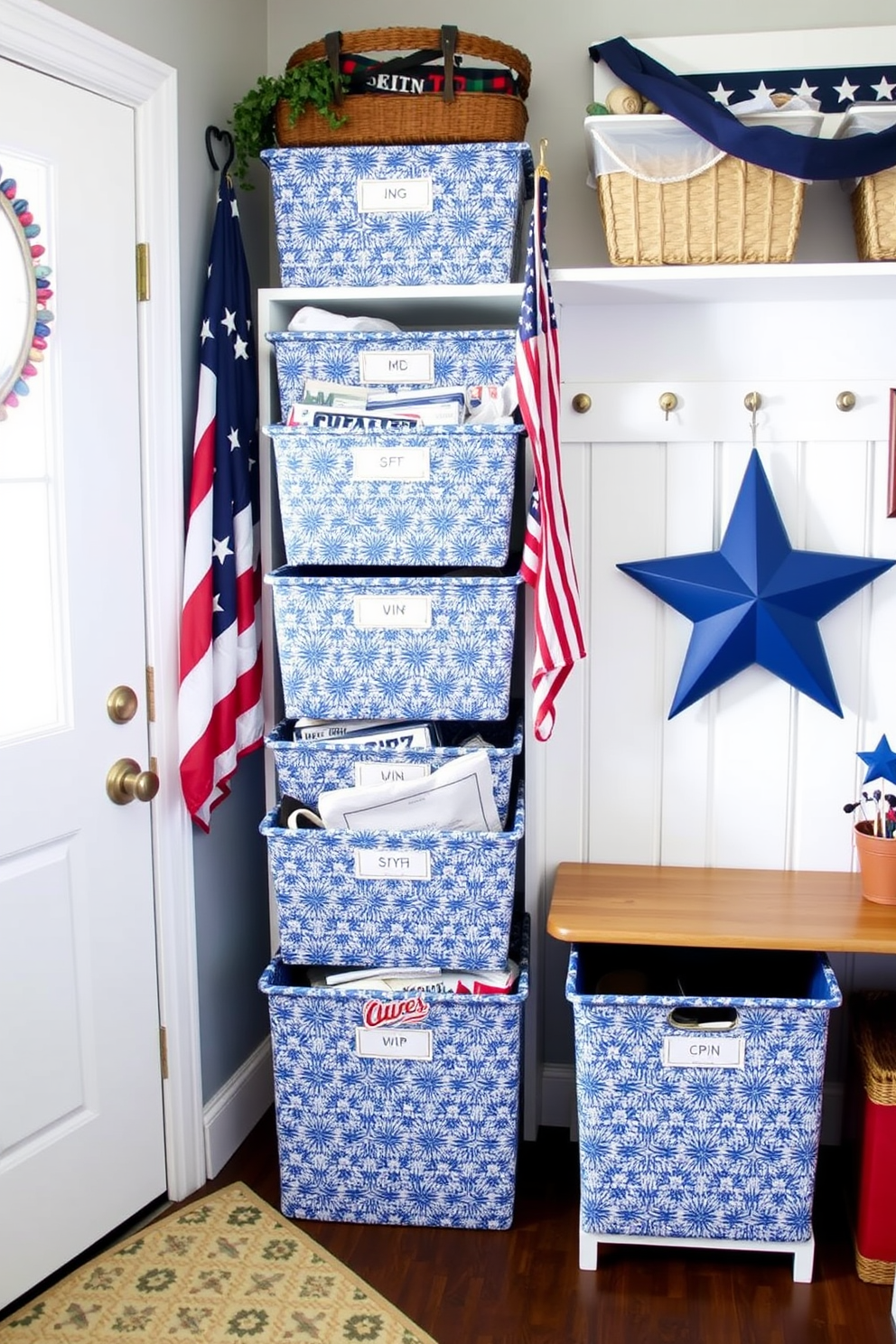 Memorial Day Mudroom Decorating Ideas 6