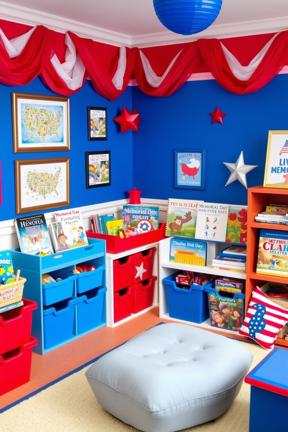 Memorial Day Playroom Decorating Ideas 12