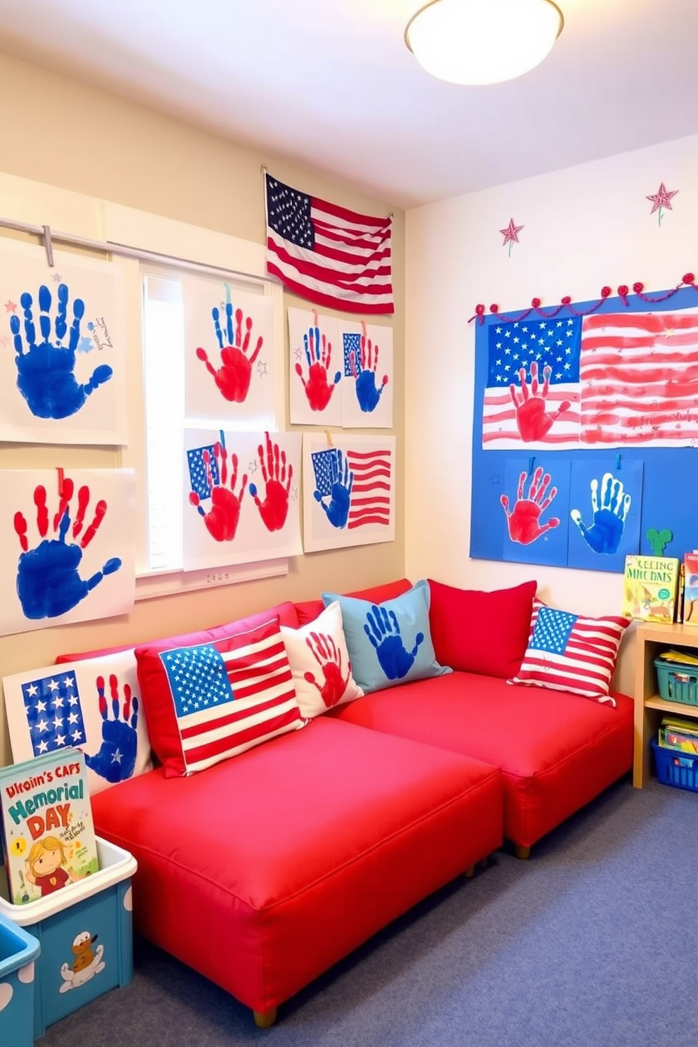 Memorial Day Playroom Decorating Ideas 13