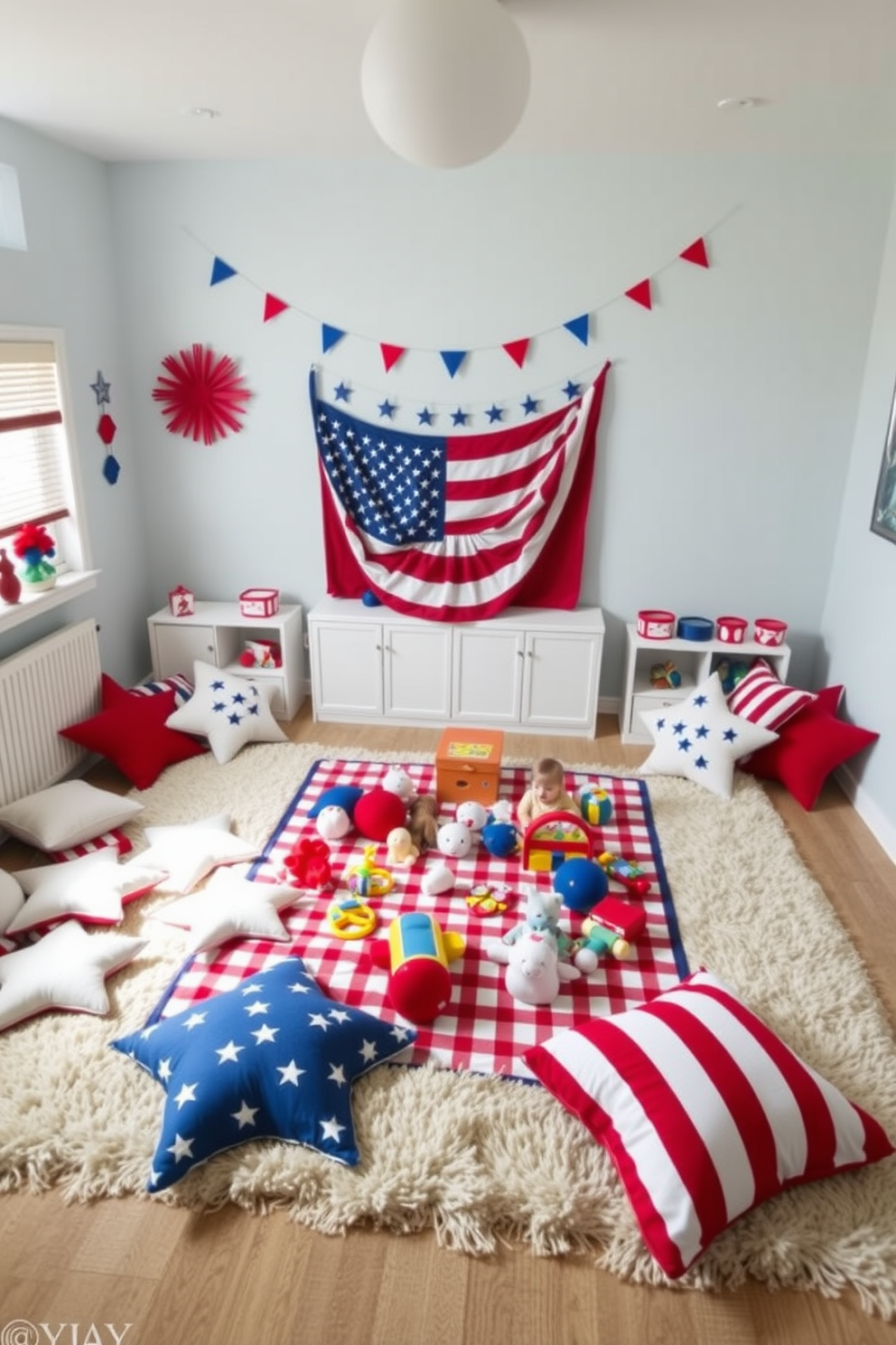 Memorial Day Playroom Decorating Ideas 15