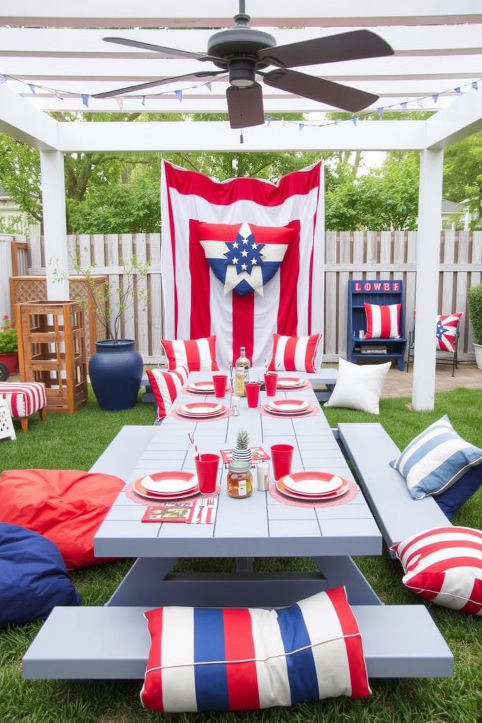 Memorial Day Playroom Decorating Ideas 22