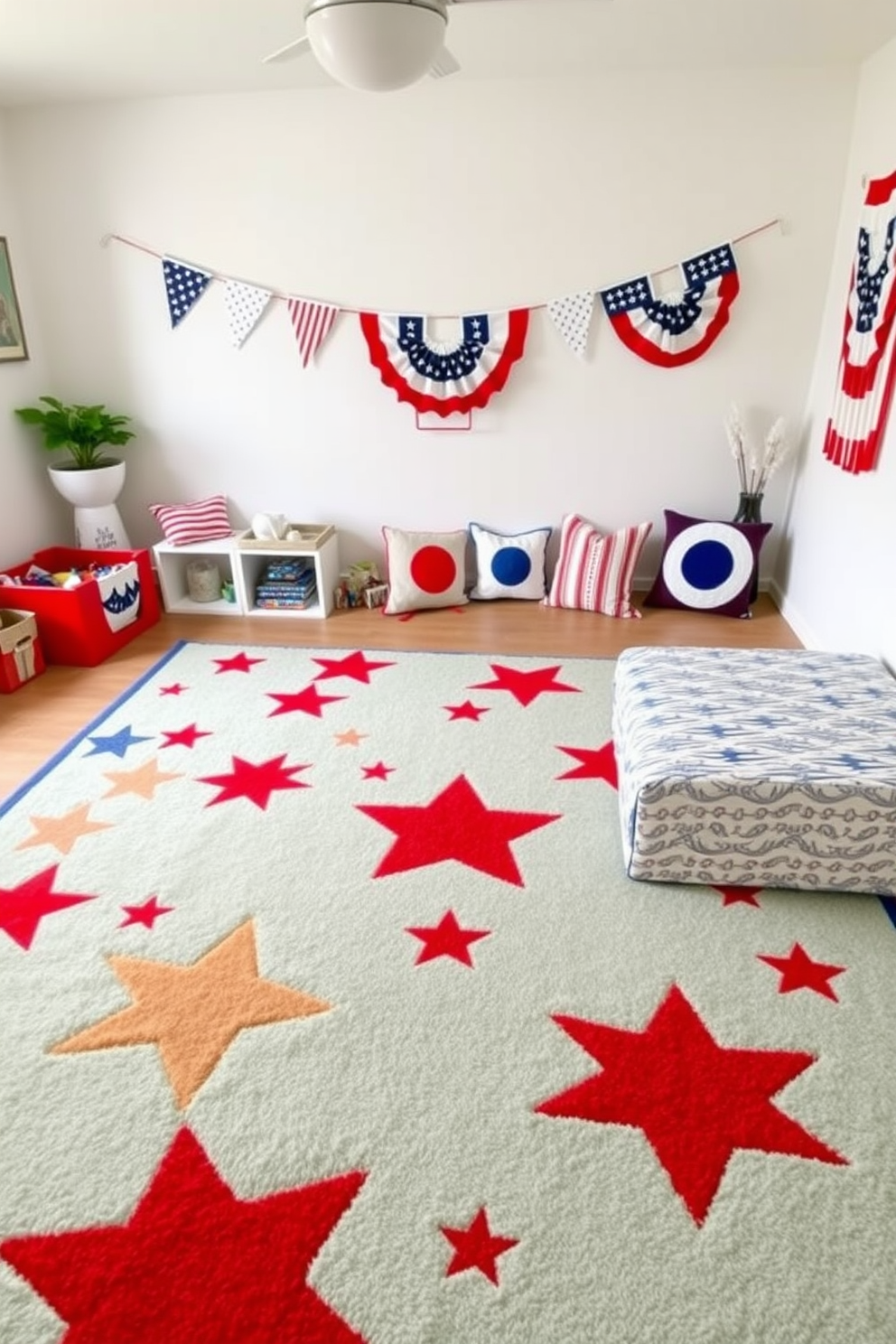 Memorial Day Playroom Decorating Ideas 23