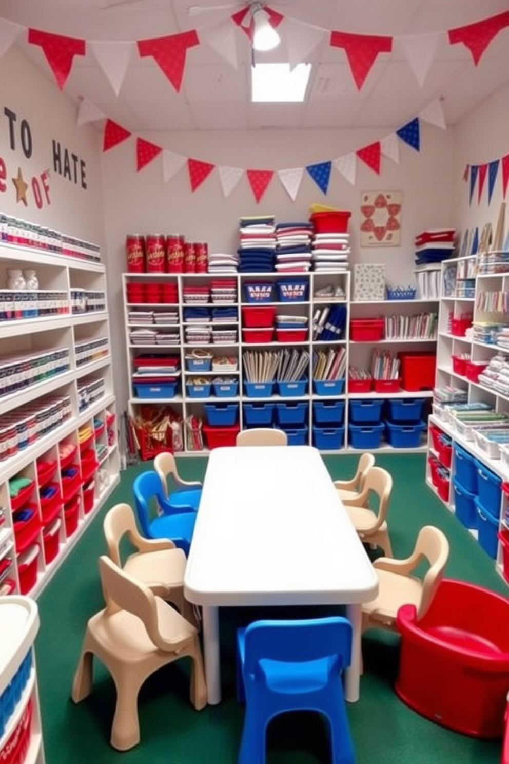 Memorial Day Playroom Decorating Ideas 26