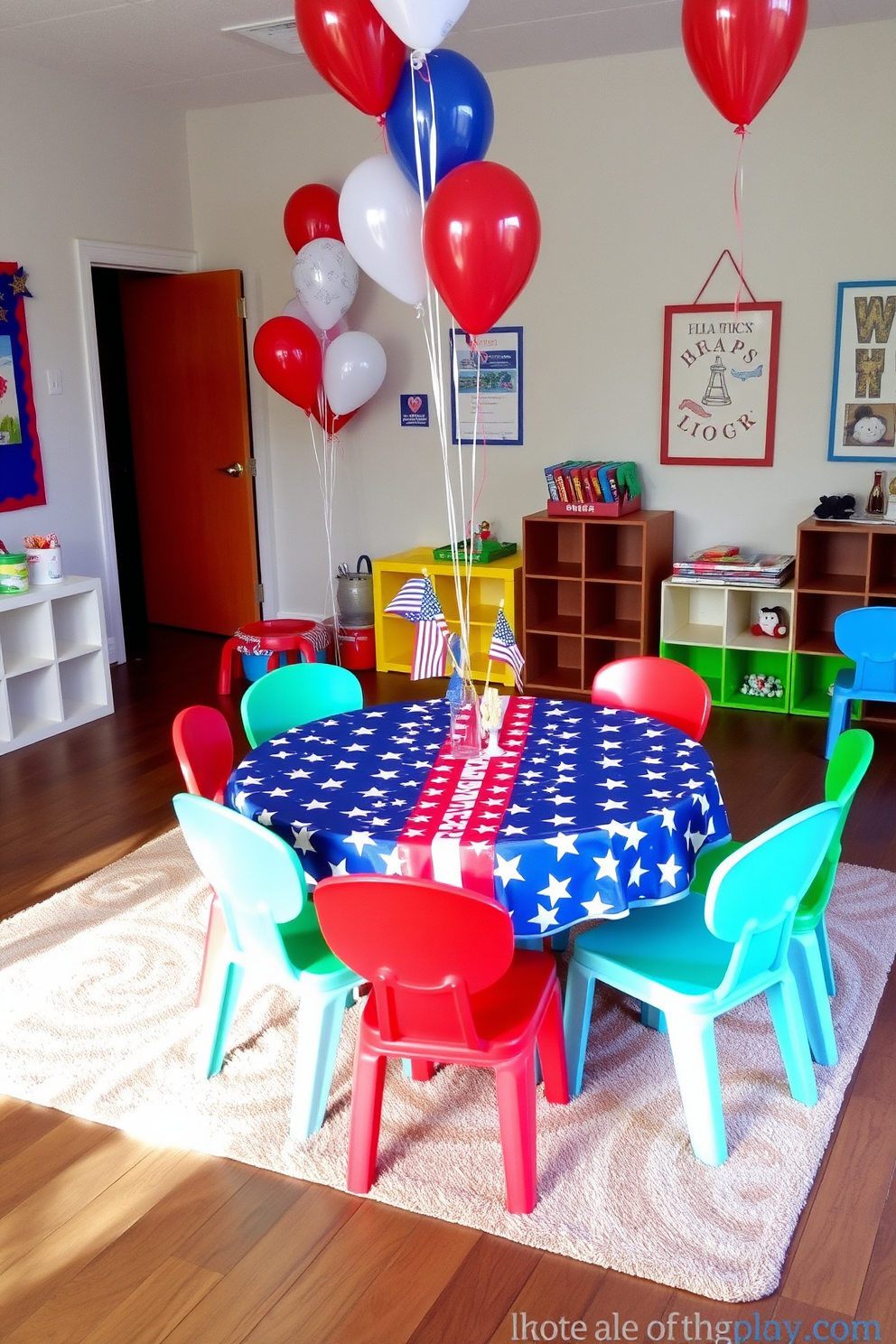 Memorial Day Playroom Decorating Ideas 9