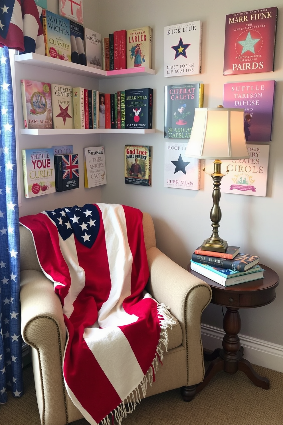 Memorial Day Reading Nook Decorating Ideas 21