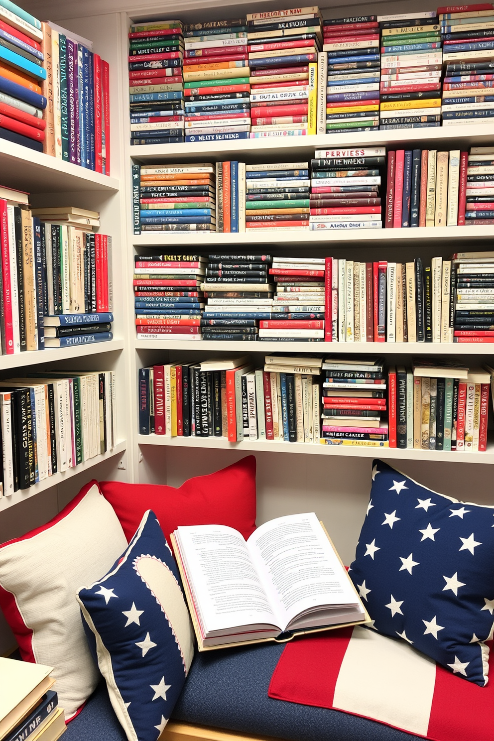 Memorial Day Reading Nook Decorating Ideas 23