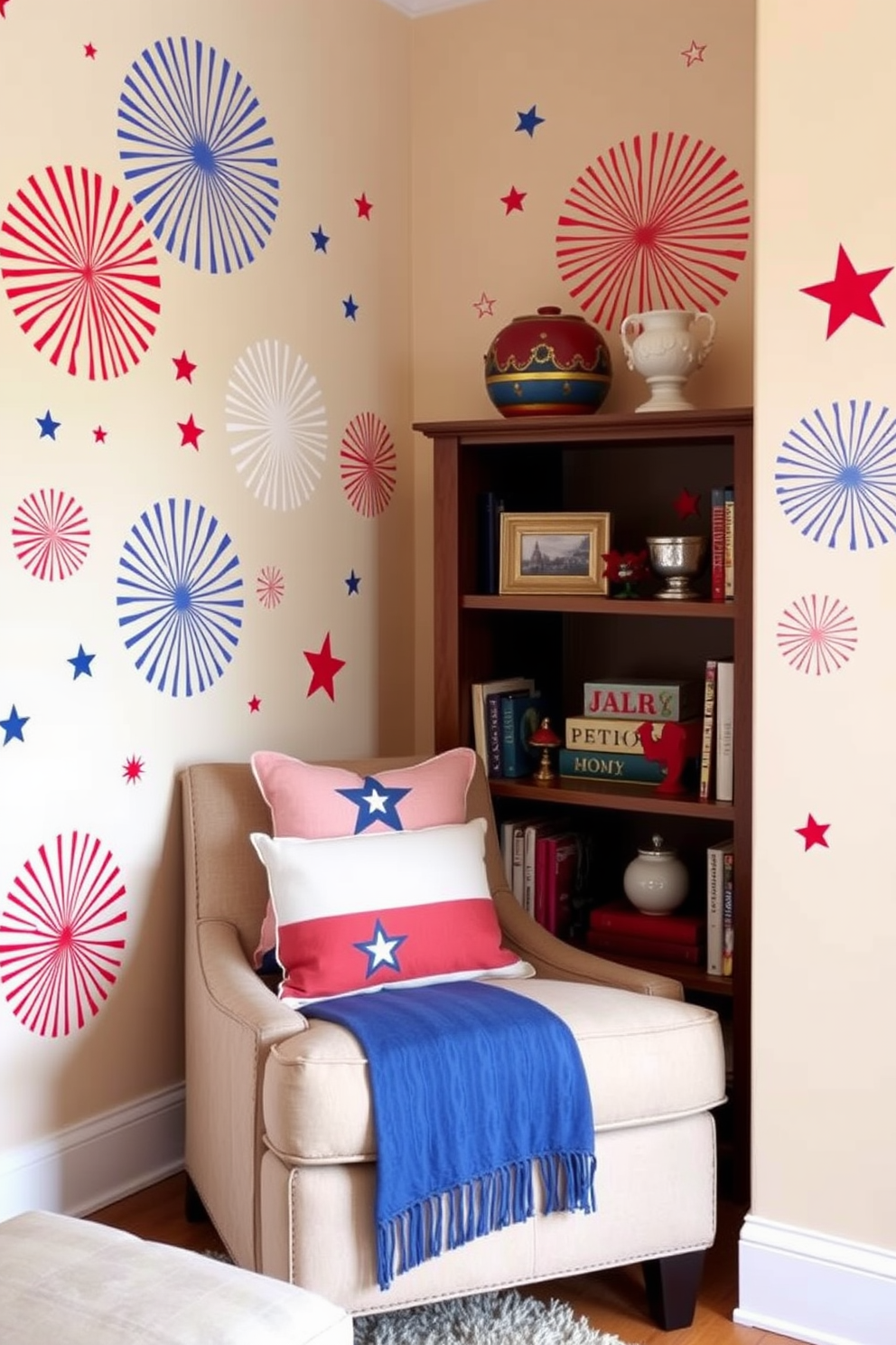 Memorial Day Reading Nook Decorating Ideas 25