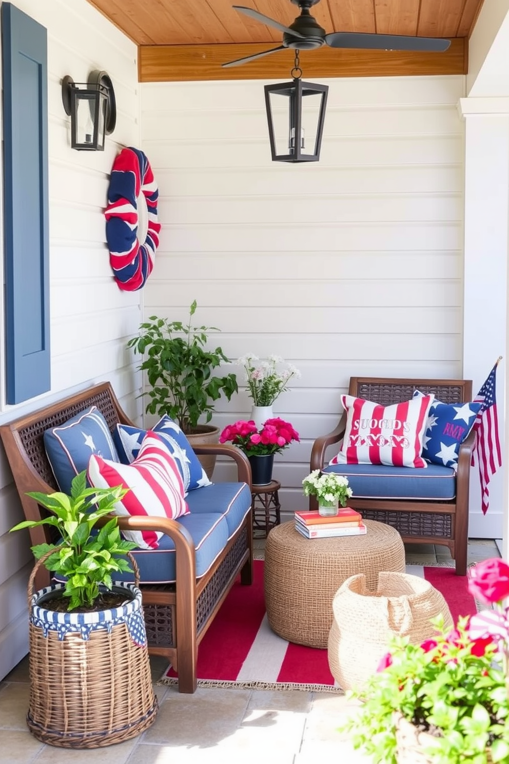 Memorial Day Reading Nook Decorating Ideas 26