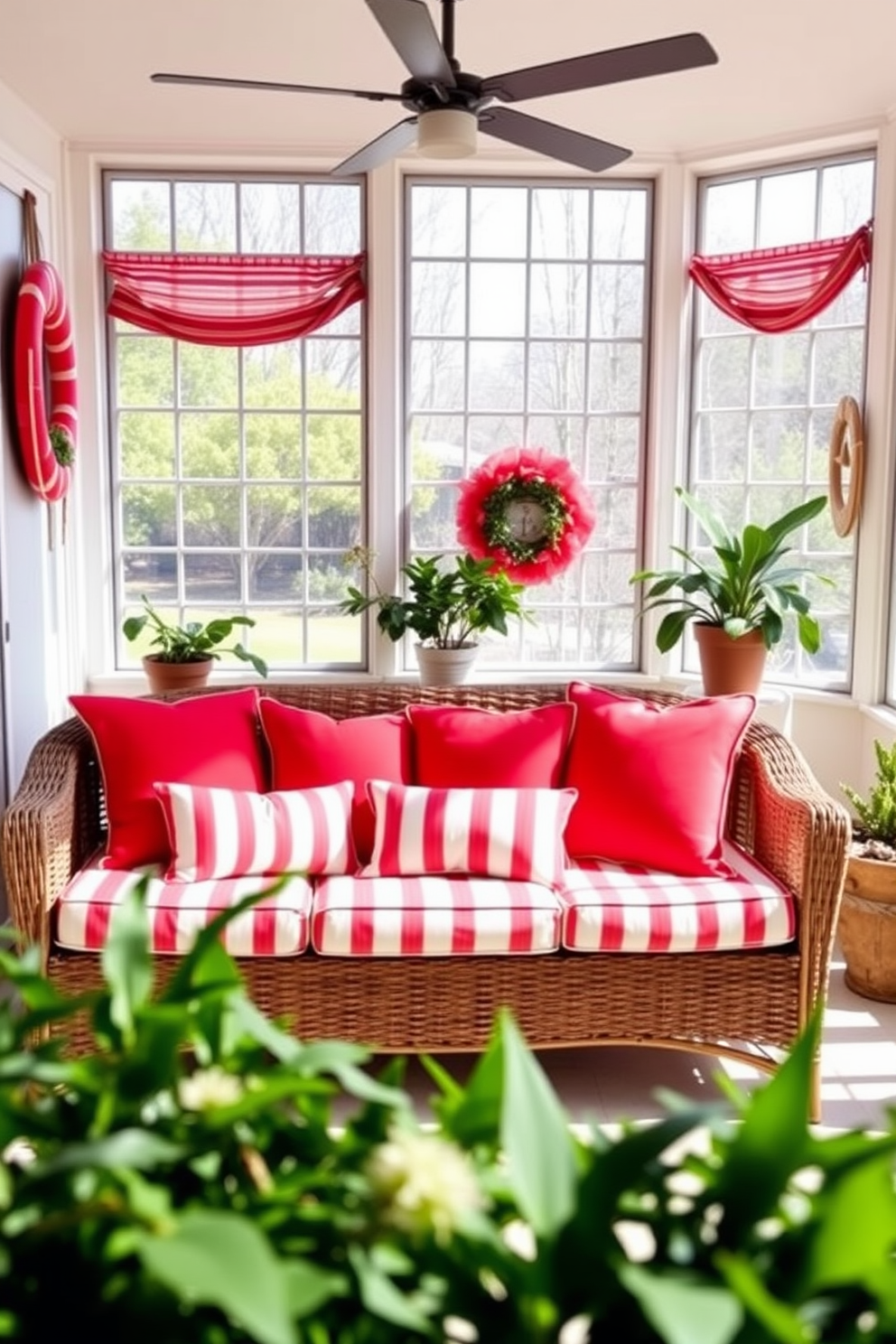 Memorial Day Sunroom Decorating Ideas 1